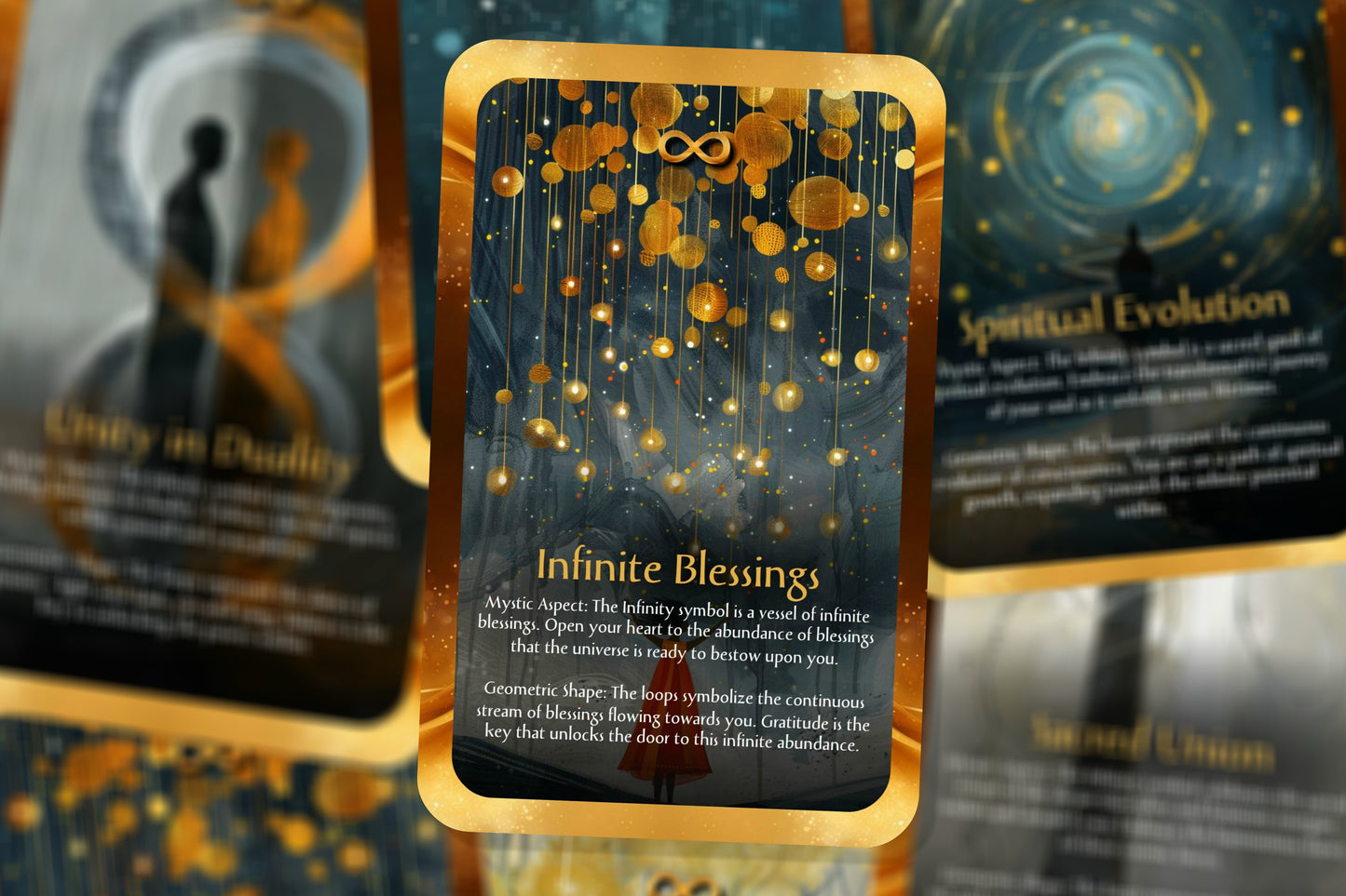 The Infinity Oracle cards - Sacred Symbol - Divination tools - The Sacred Symbols Collection