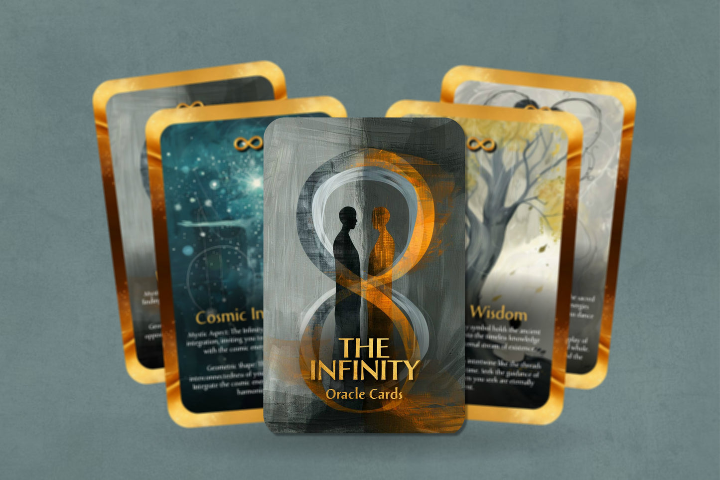 The Infinity Oracle cards - Sacred Symbol - Divination tools - The Sacred Symbols Collection