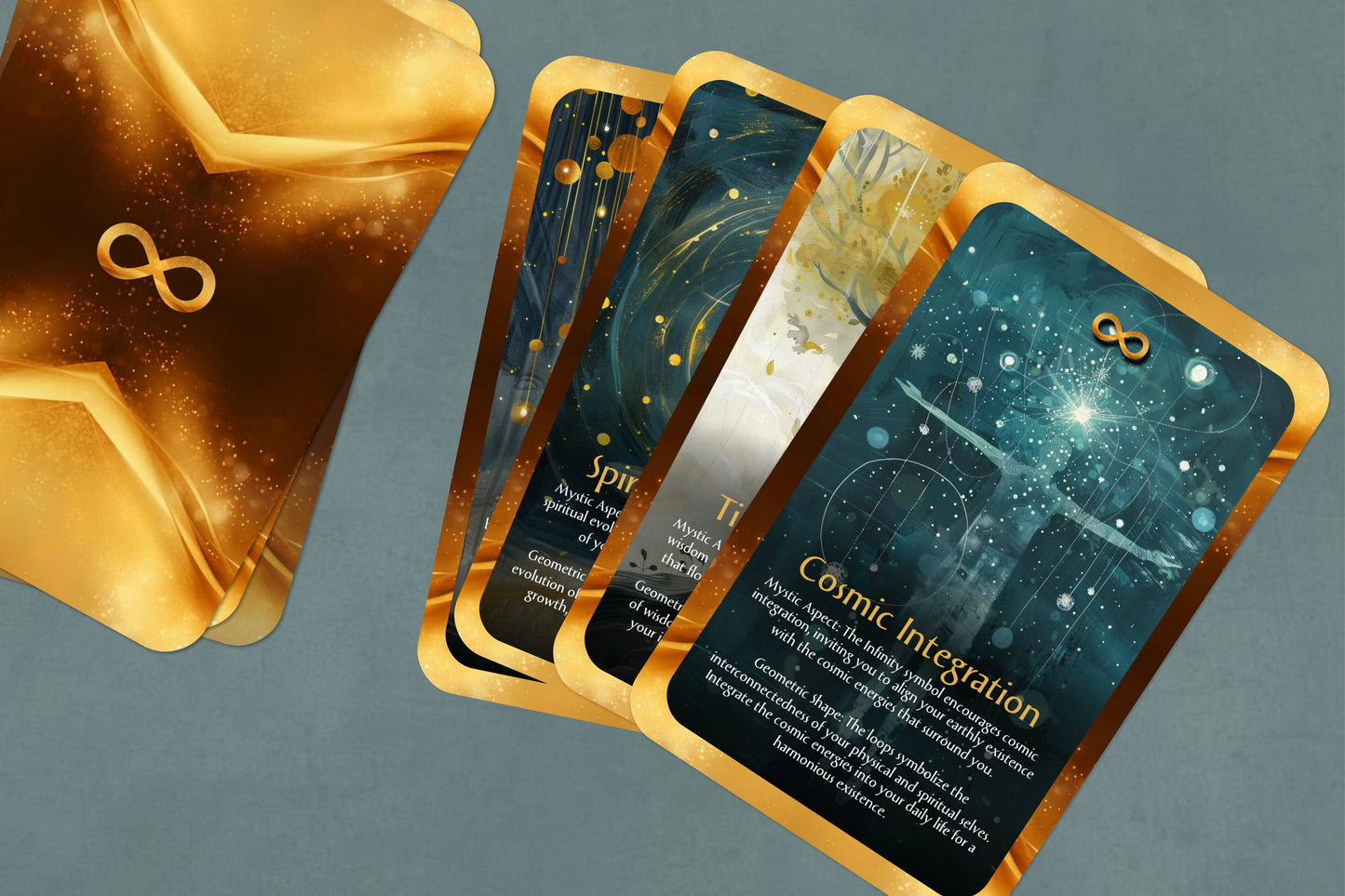 The Infinity Oracle cards - Sacred Symbol - Divination tools - The Sacred Symbols Collection