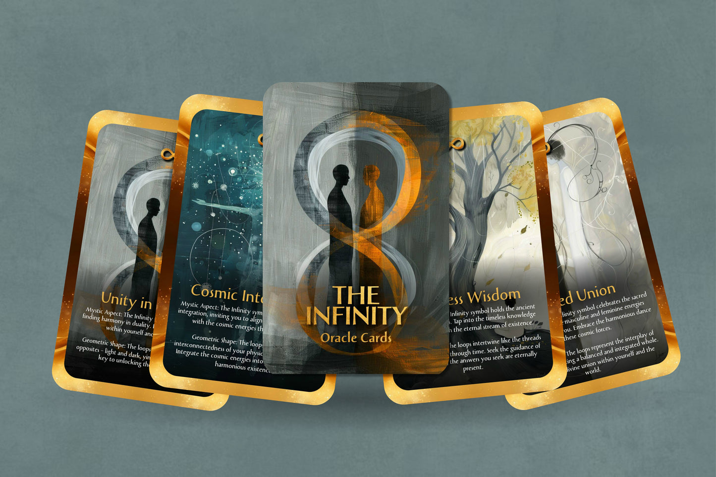 The Infinity Oracle cards - Sacred Symbol - Divination tools - The Sacred Symbols Collection