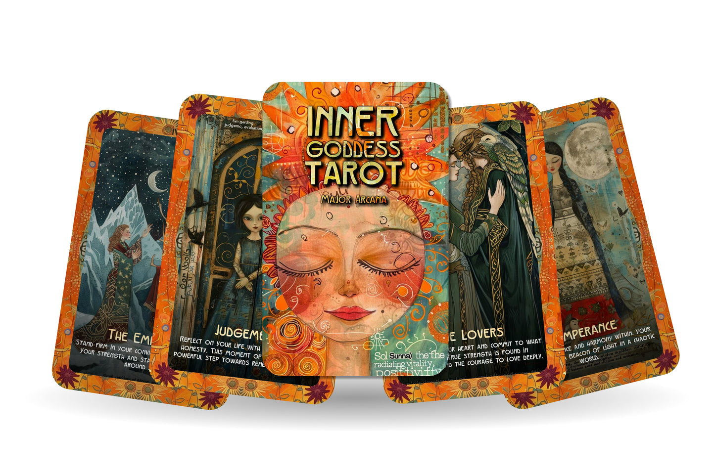 Inner Goddess Tarot - Major Arcana - guiding you through life's Trials and Triumphs