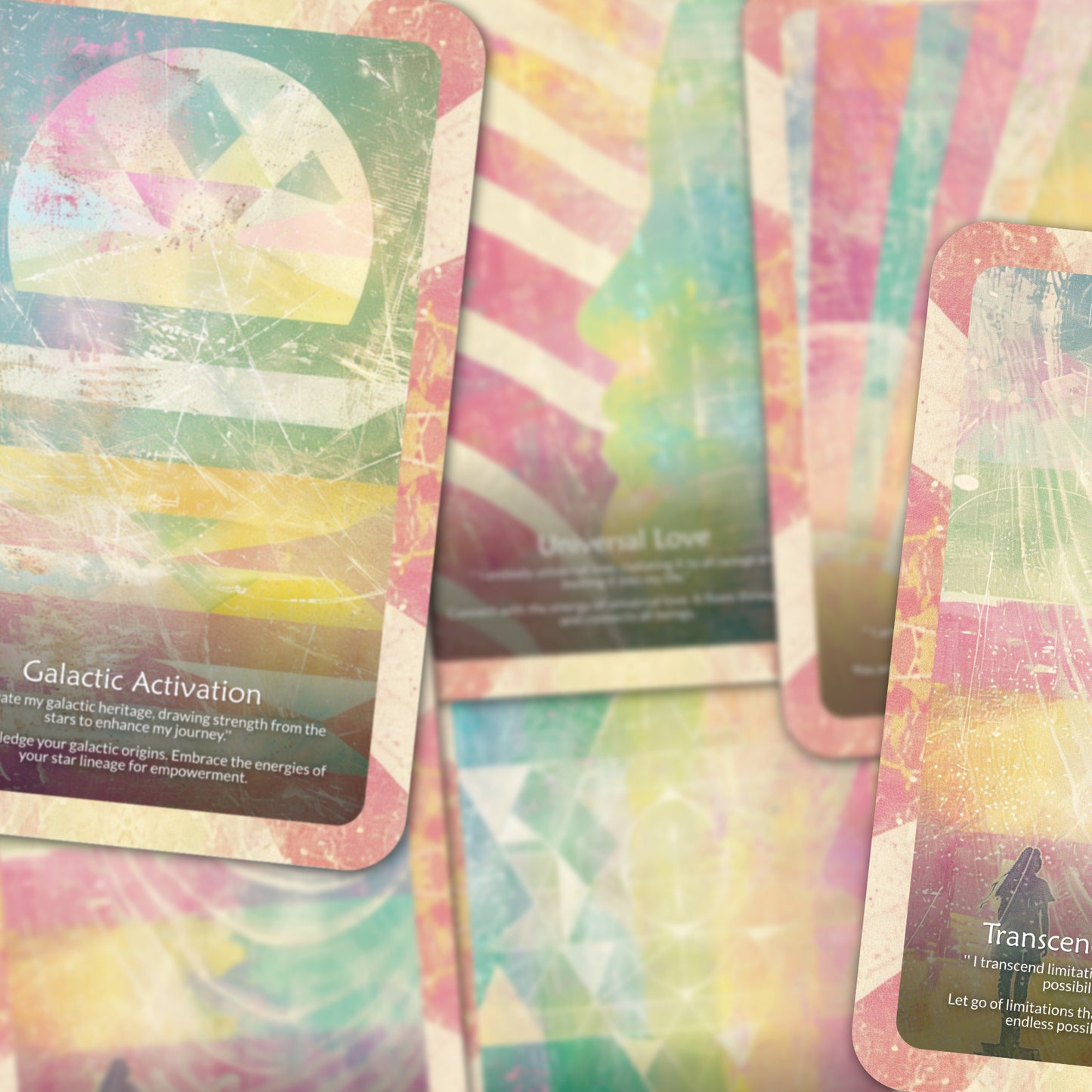 Celestial Awakening - 22 Oracle Cards - Align with Divine Cosmic Forces - Cosmic Guidance Deck