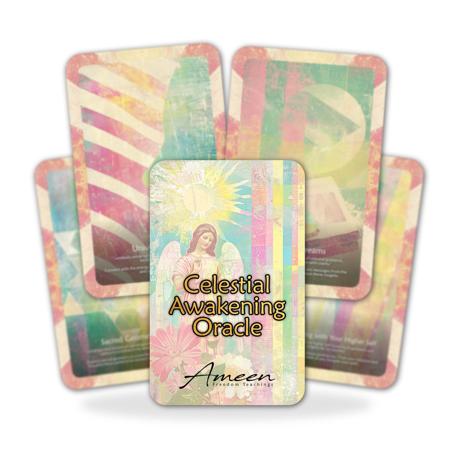 Celestial Awakening - 22 Oracle Cards - Align with Divine Cosmic Forces - Cosmic Guidance Deck