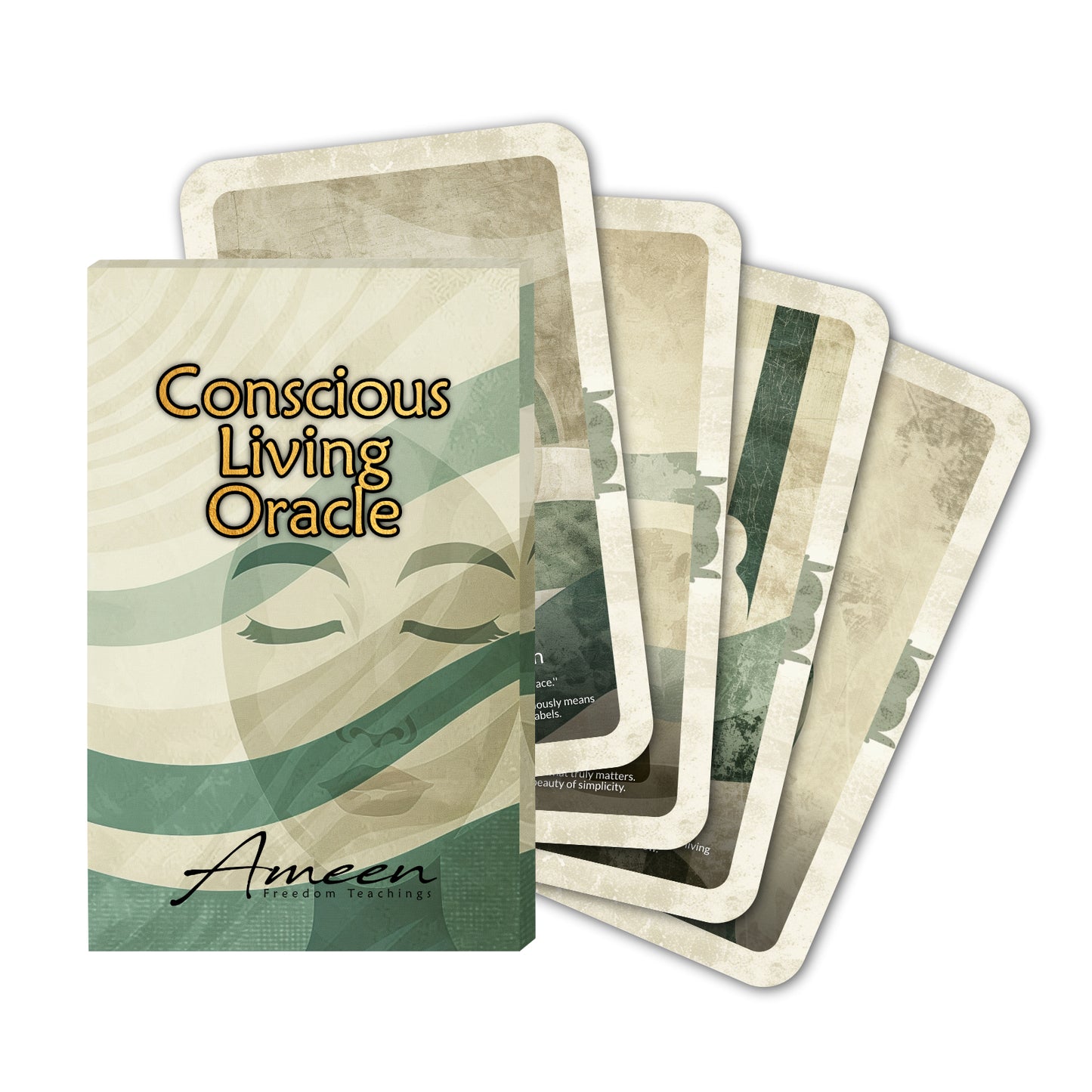 Conscious Living - 22 Oracle Cards - Live with Awareness and Purpose - Mindful Living Deck