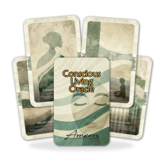 Conscious Living - 22 Oracle Cards - Live with Awareness and Purpose - Mindful Living Deck