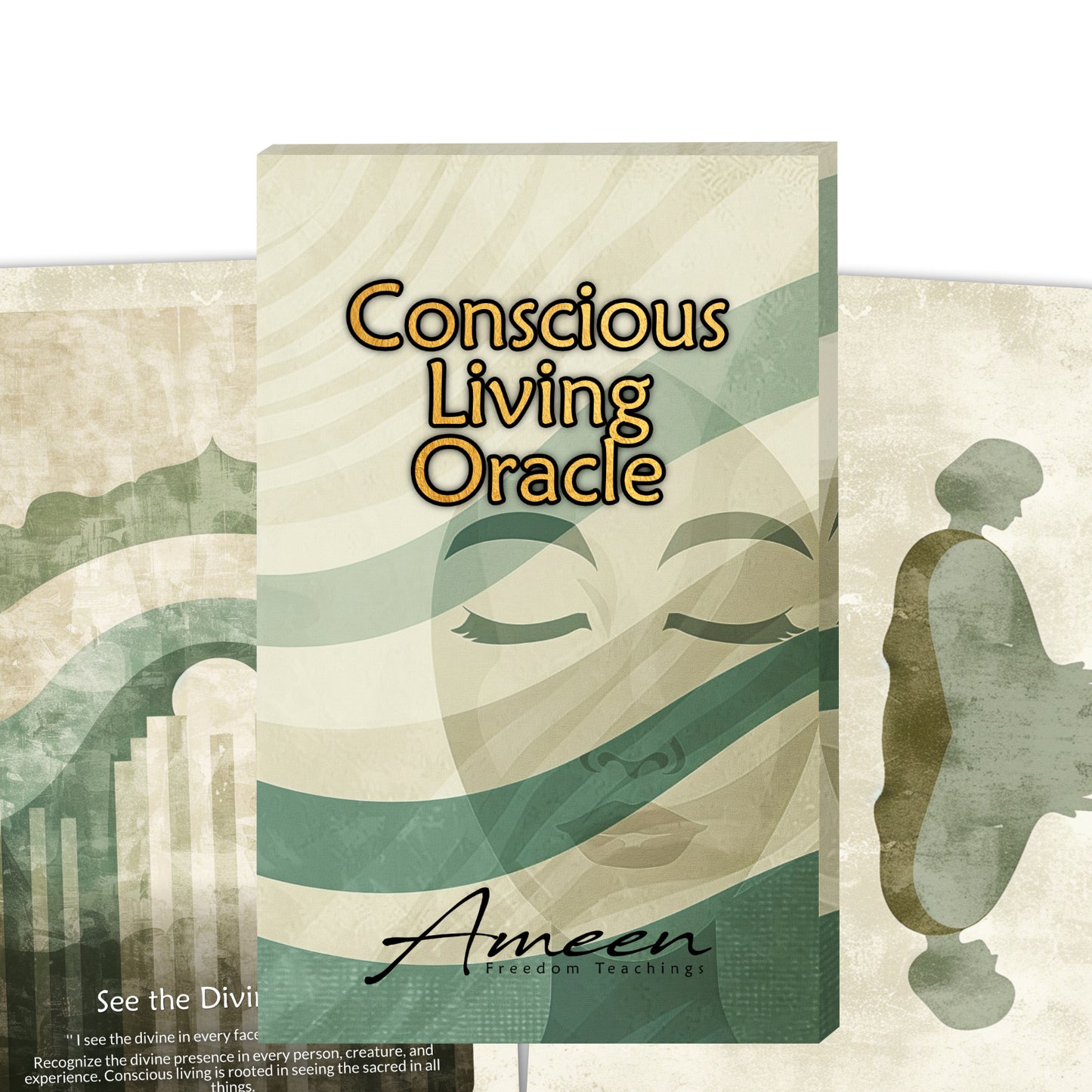 Conscious Living - 22 Oracle Cards - Live with Awareness and Purpose - Mindful Living Deck