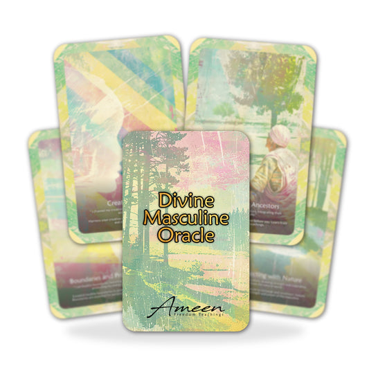 Divine Masculine - 22 Oracle Cards - Embrace Inner Strength and Power - Empowerment Deck