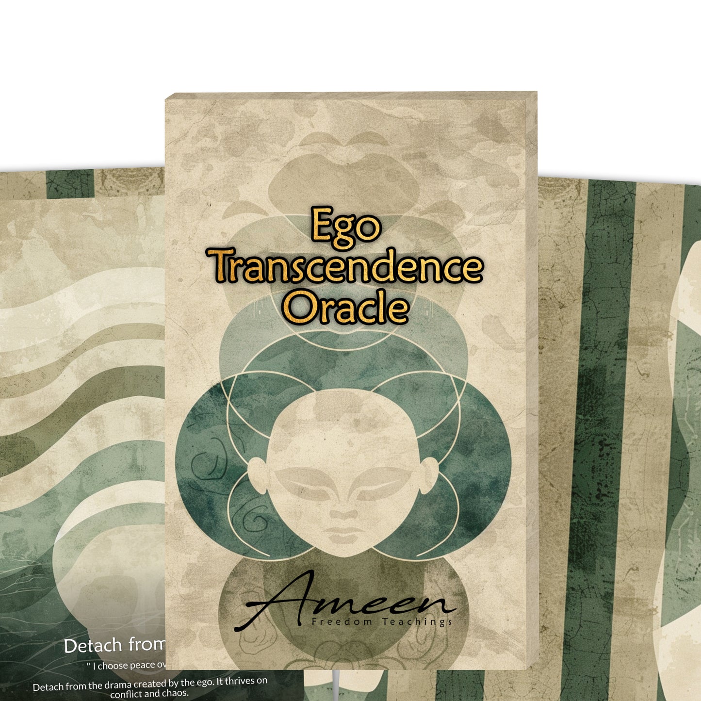 Ego Transcendence - 22 Oracle Cards - Free Yourself from Illusions - Spiritual Liberation Deck