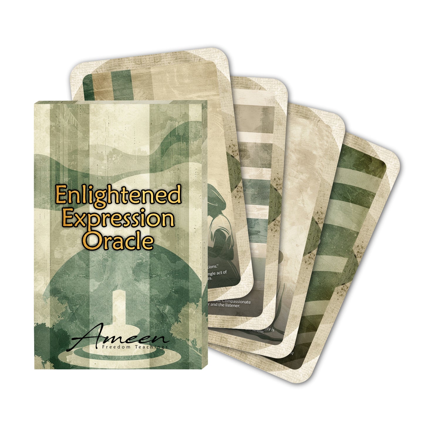 Enlightened Expression - 22 Oracle Cards - Speak Your Truth with Clarity - Authentic Voice Deck