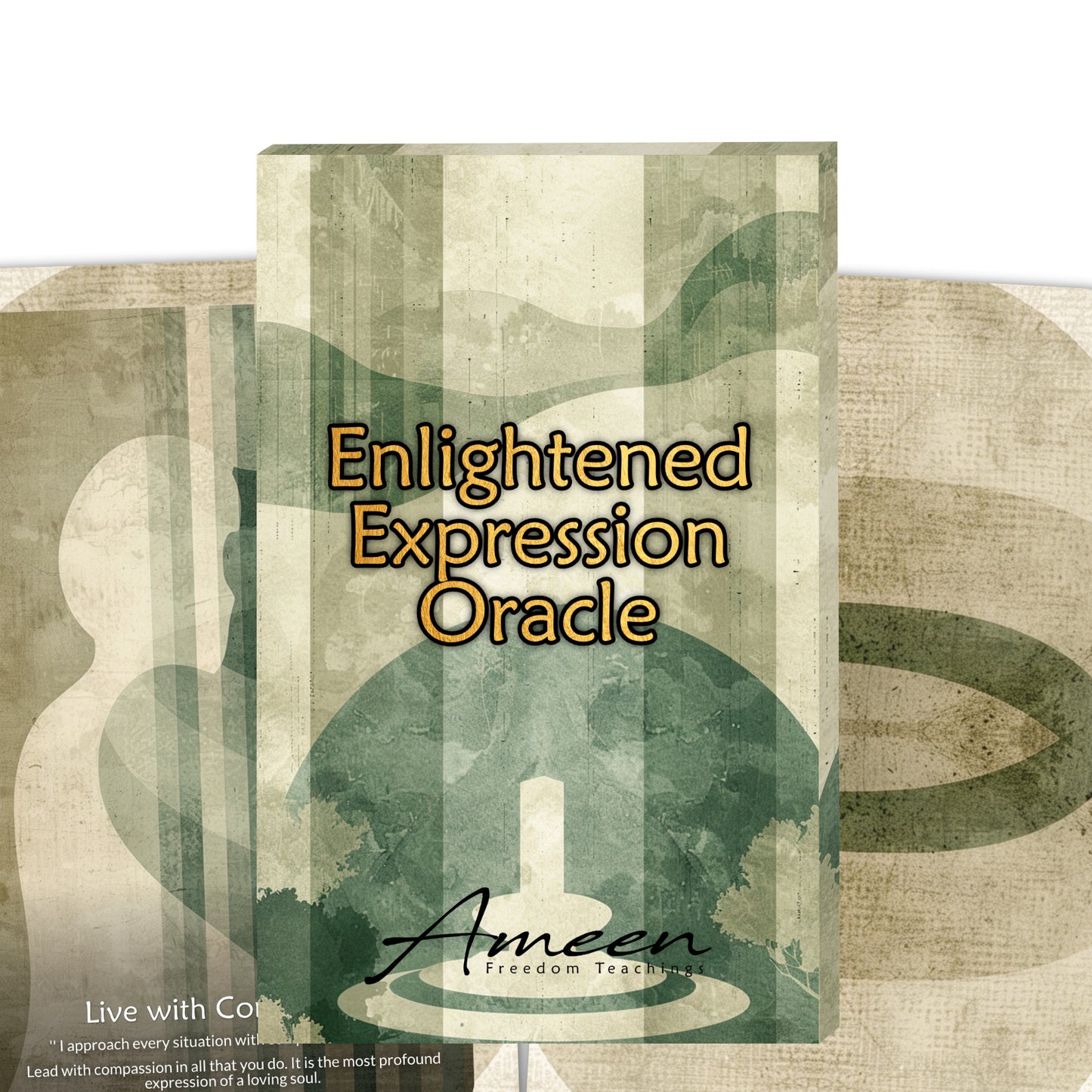 Enlightened Expression - 22 Oracle Cards - Speak Your Truth with Clarity - Authentic Voice Deck