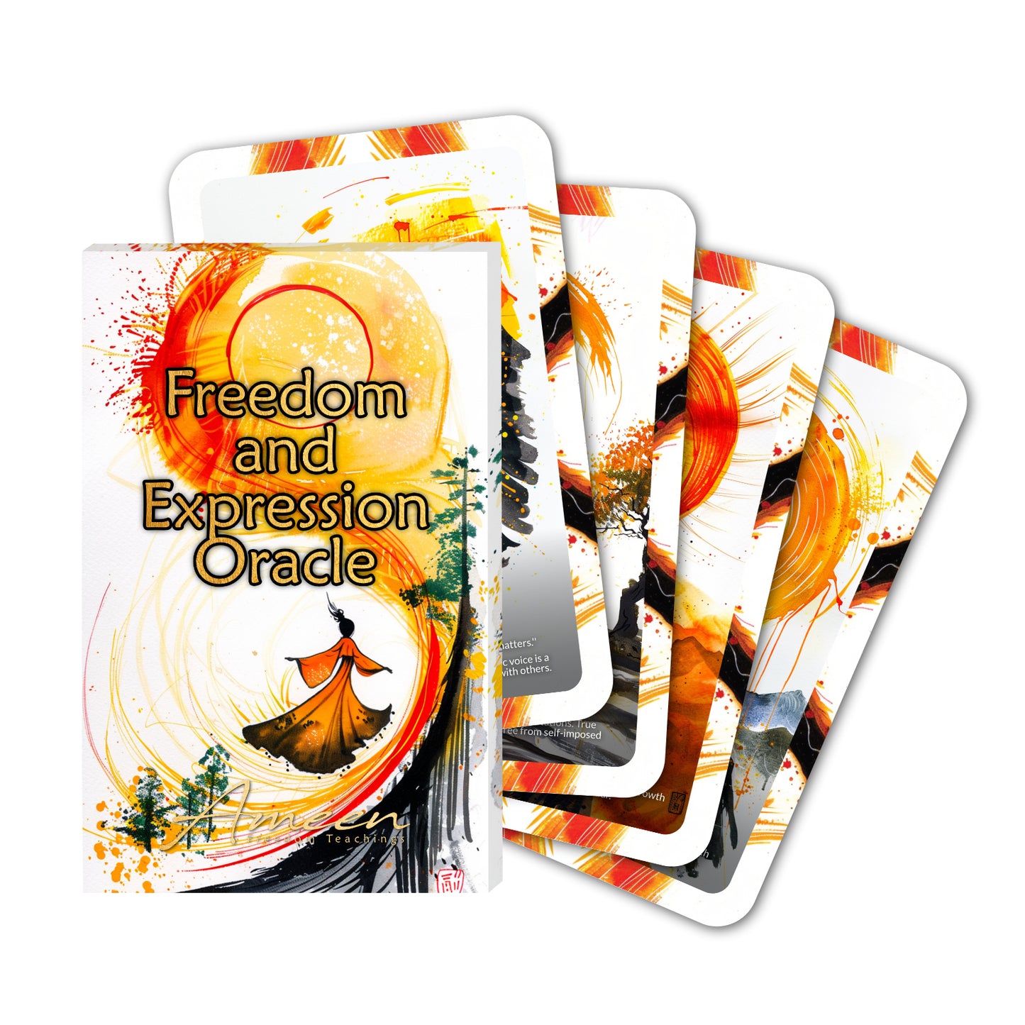 Freedom and Expression - 22 Oracle Cards - Unlock Your Creative Power - Expression and Liberation Deck