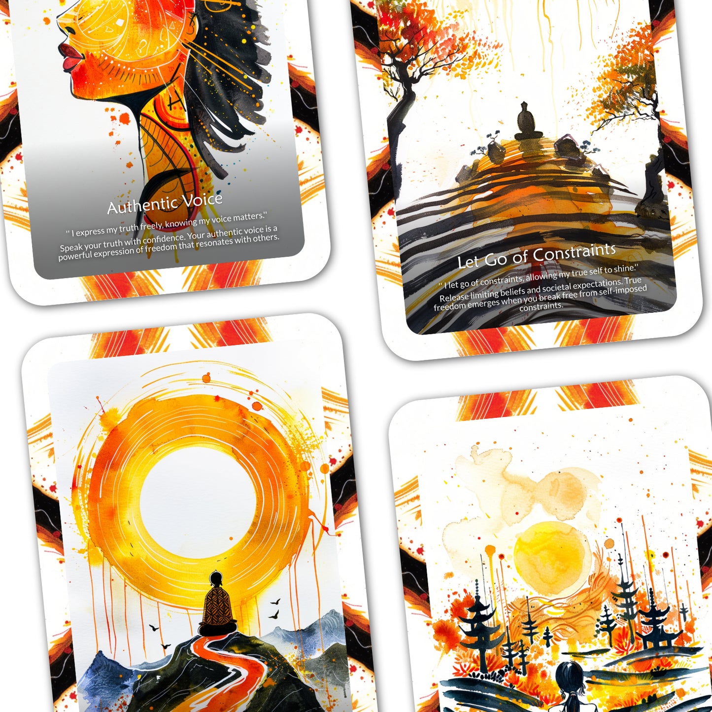 Freedom and Expression - 22 Oracle Cards - Unlock Your Creative Power - Expression and Liberation Deck