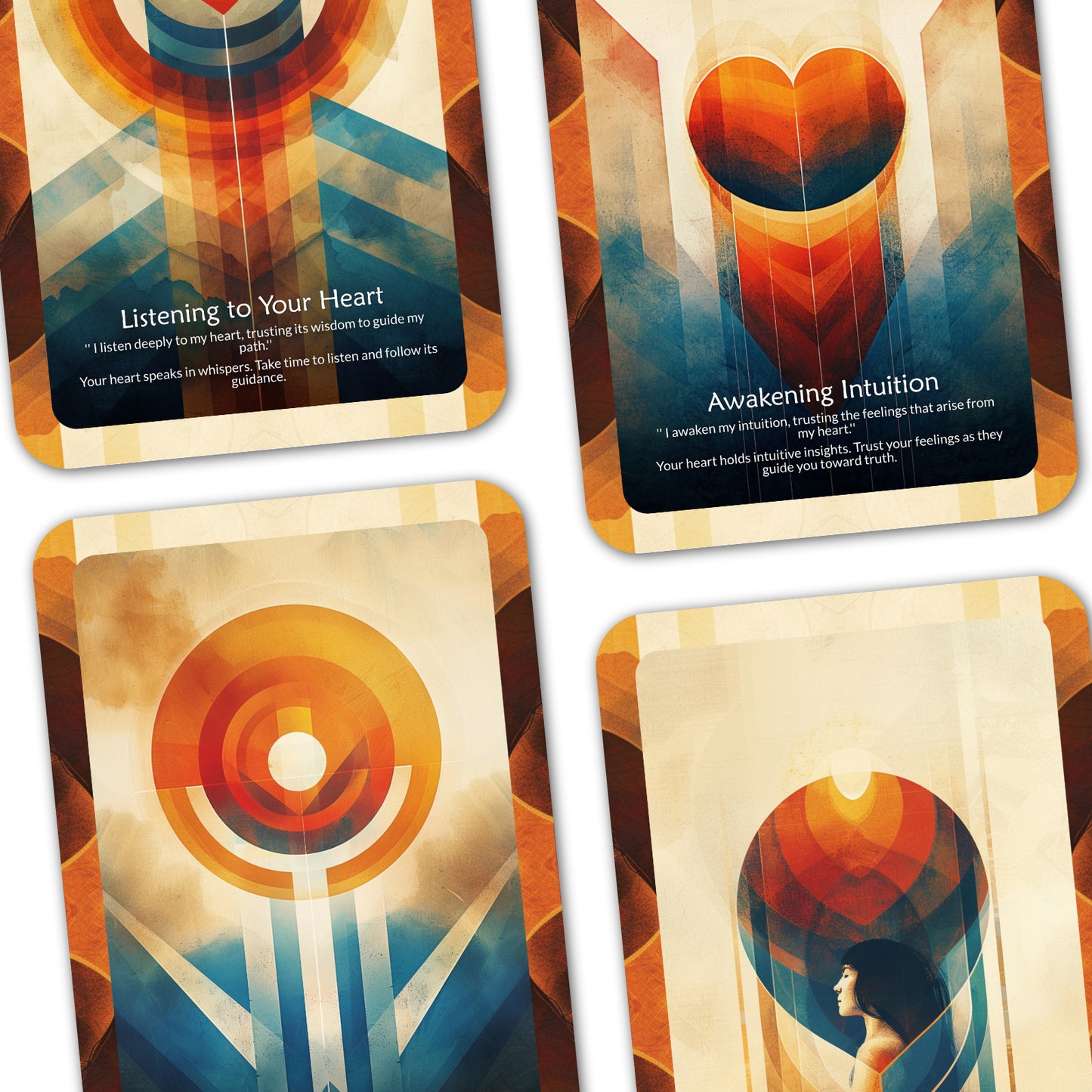 Heart of Wisdom - 22 Oracle Cards - Listen to the Wisdom of the Heart - Intuitive Wisdom Deck