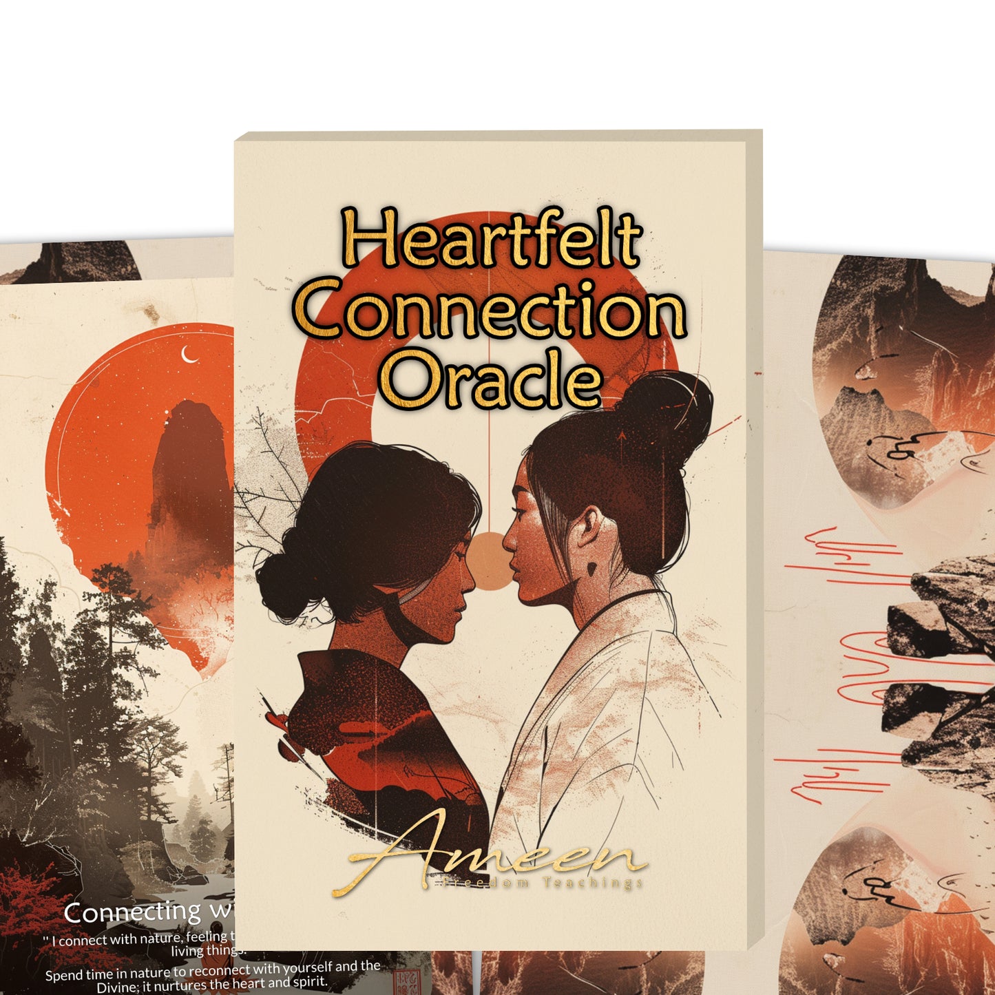 Heartfelt Connection - 22 Oracle Cards - Deepen Your Relationships - Emotional Wisdom Deck