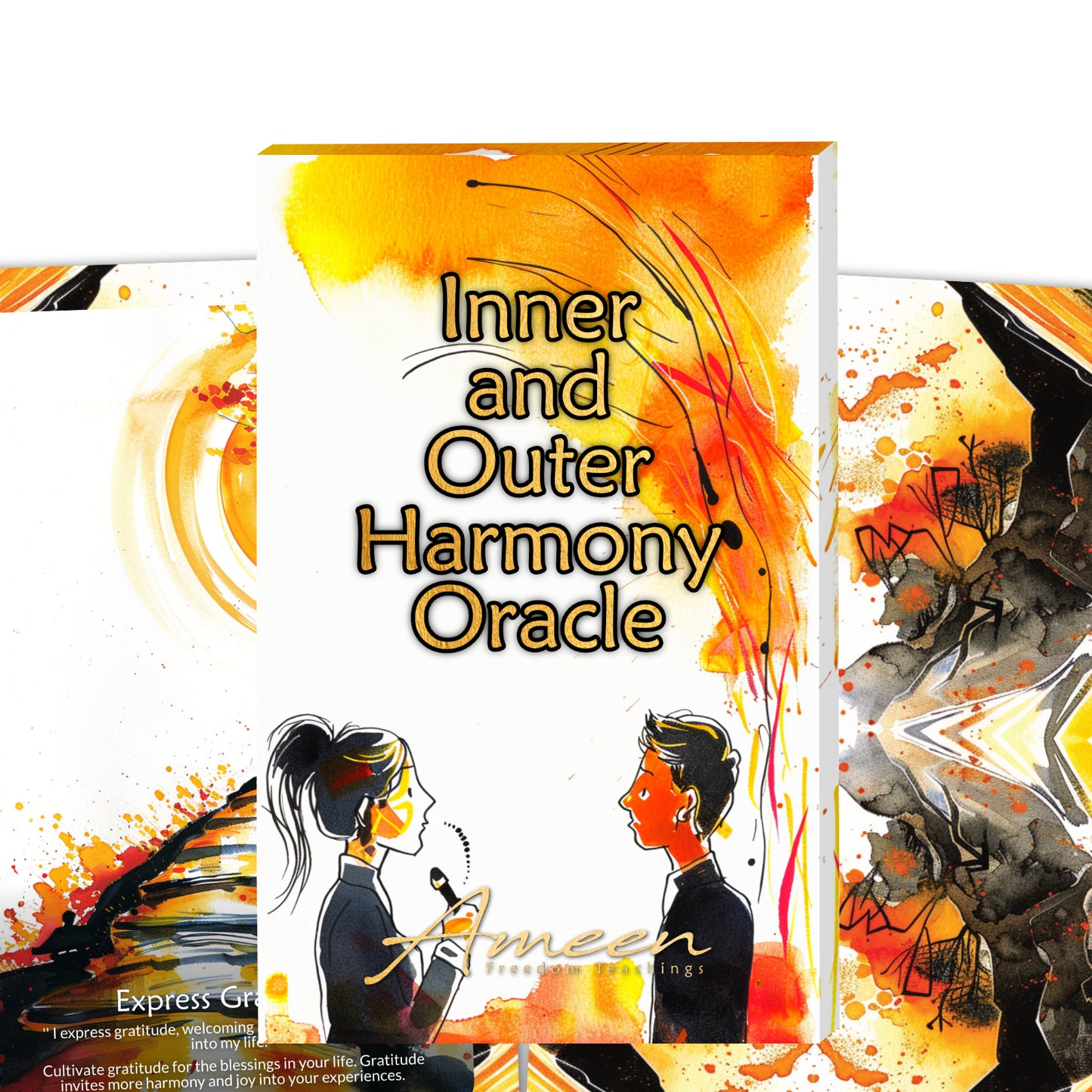 Inner and Outer Harmony - 22 Oracle Cards - Balance Your World - Peaceful Alignment Deck