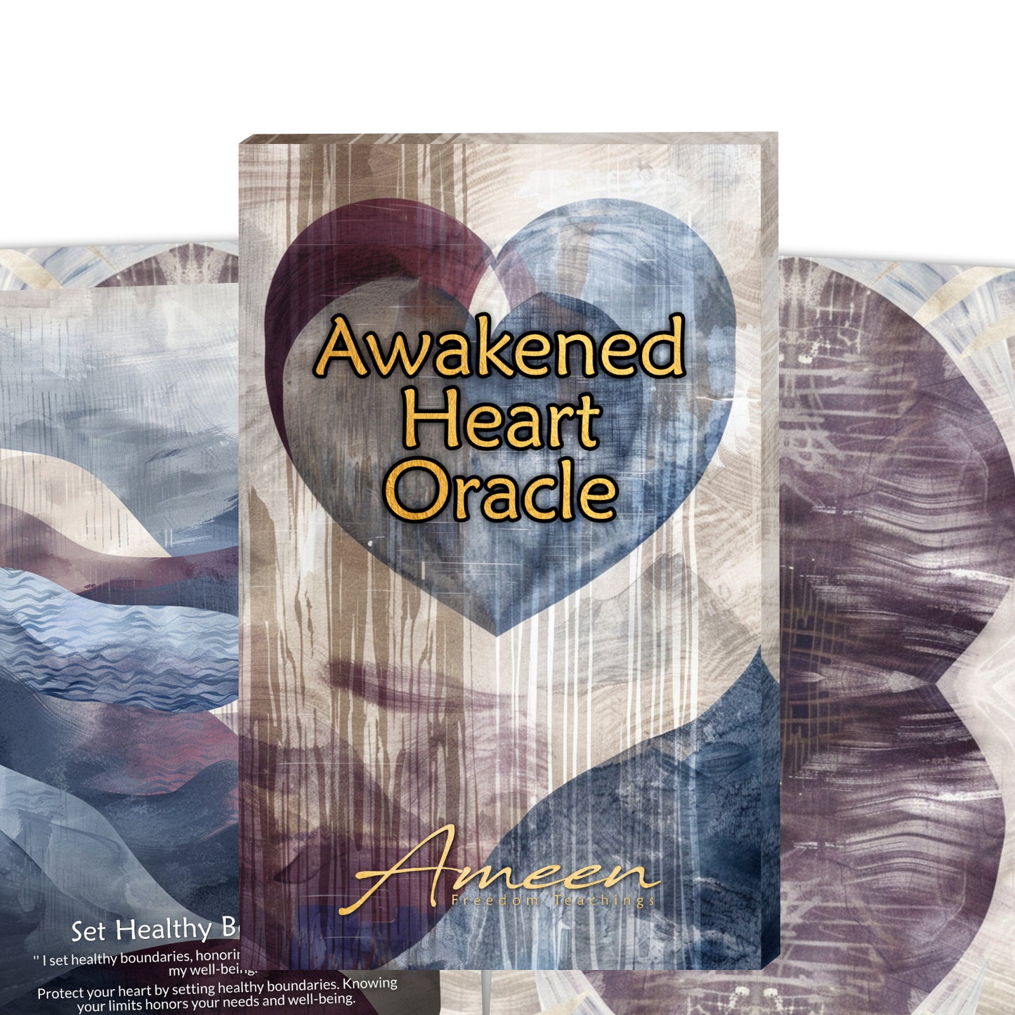 Awakened Heart - 22 Oracle Cards - Embrace Deep Love and Compassion - Visionary Guidance Deck