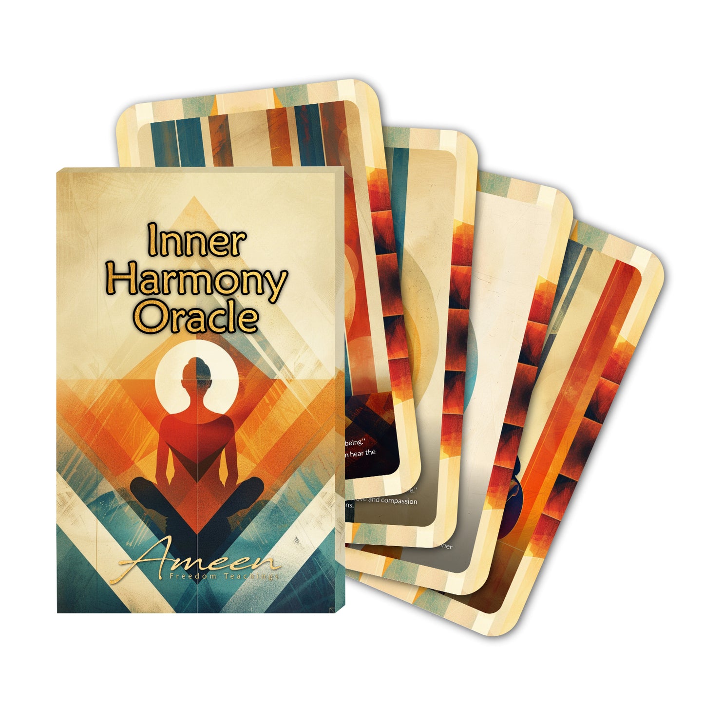 Inner Harmony - 22 Oracle Cards - Cultivate Peace Within - Calm and Balance Deck