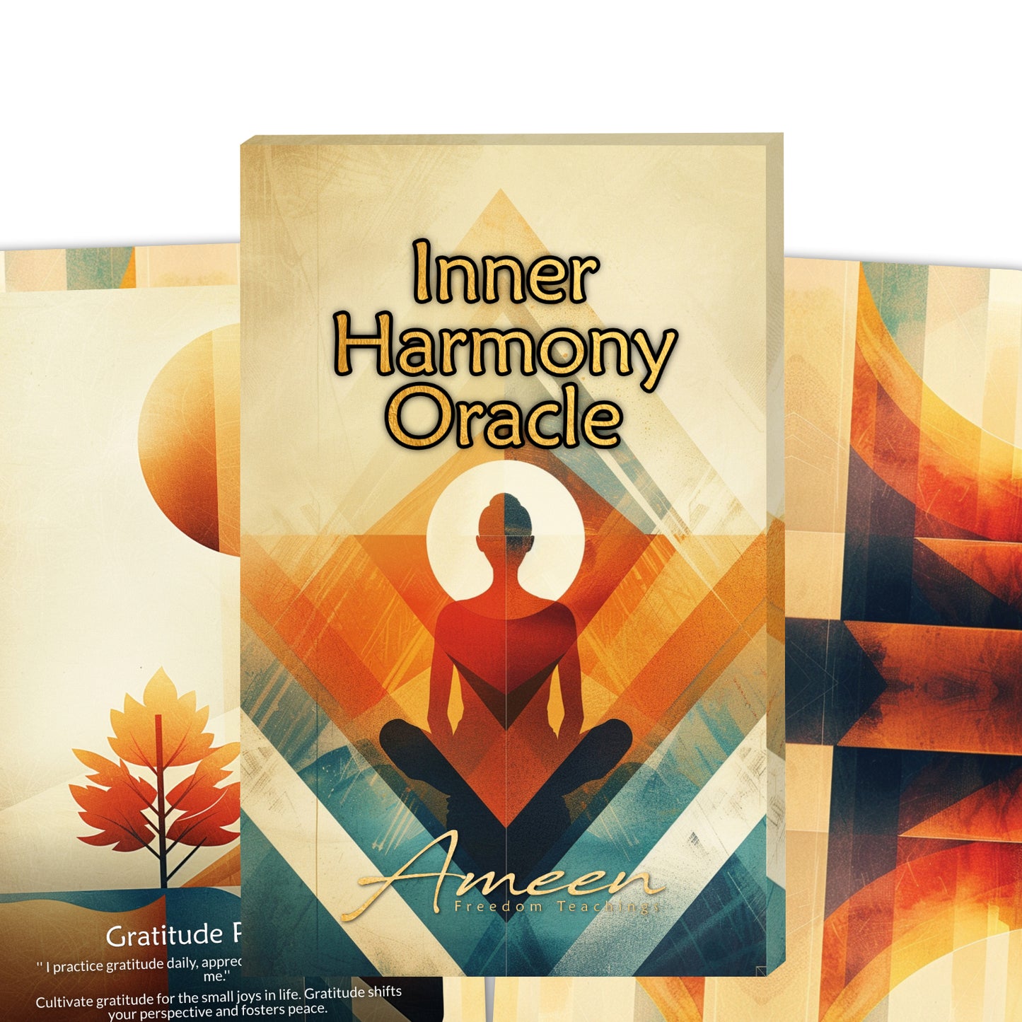 Inner Harmony - 22 Oracle Cards - Cultivate Peace Within - Calm and Balance Deck