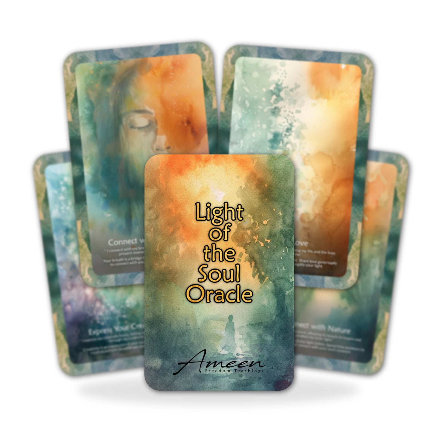 Light of the Soul - 22 Oracle Cards - Illuminate Your True Essence - Soul Alignment Deck