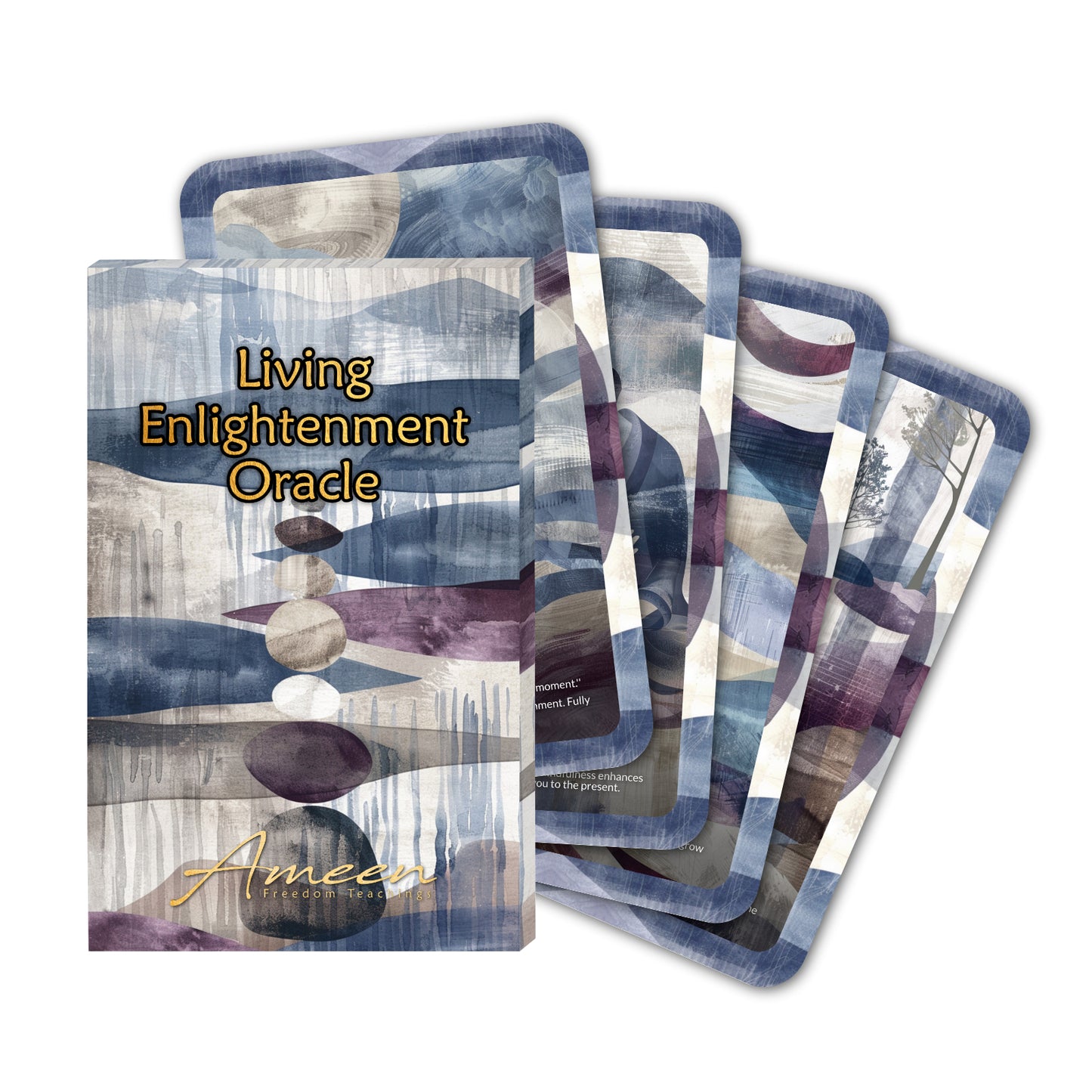 Living Enlightenment - 22 Oracle Cards - Awaken to Higher Consciousness - Divine Awareness Deck