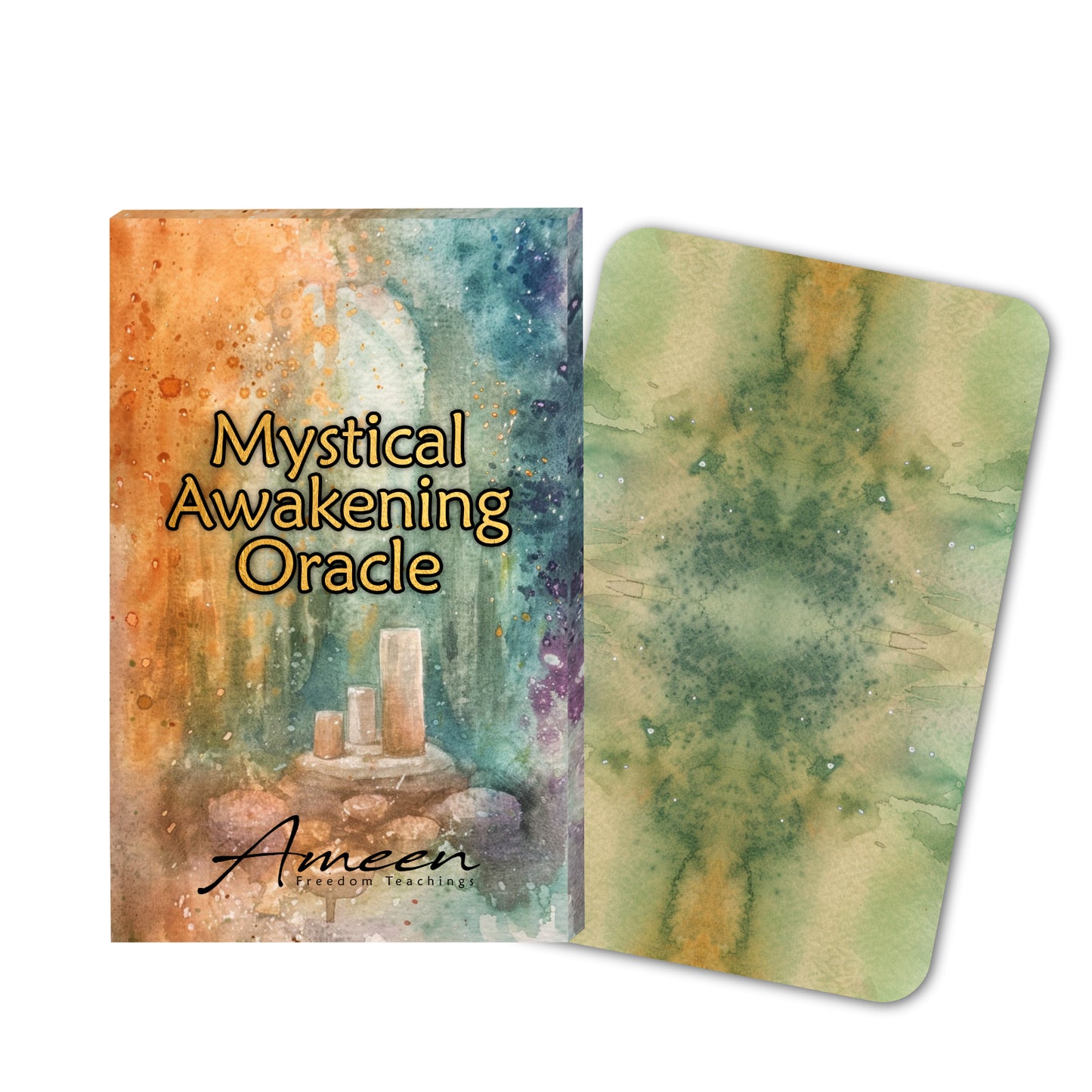 Mystical Awakening - 22 Oracle Cards - Connect with Hidden Truths - Spiritual Revelation Deck