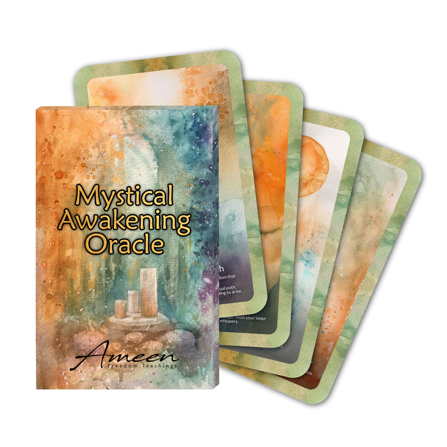 Mystical Awakening - 22 Oracle Cards - Connect with Hidden Truths - Spiritual Revelation Deck