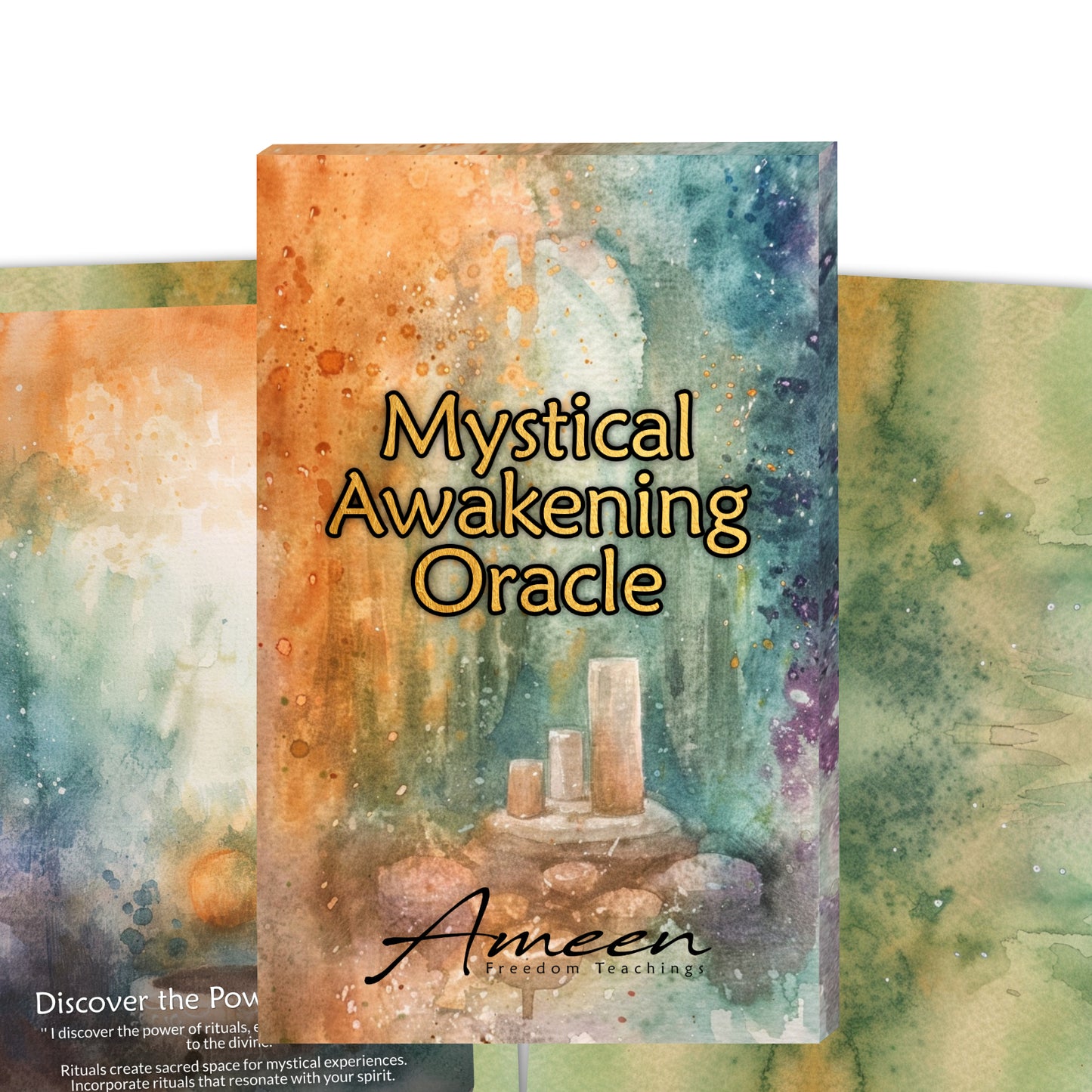 Mystical Awakening - 22 Oracle Cards - Connect with Hidden Truths - Spiritual Revelation Deck