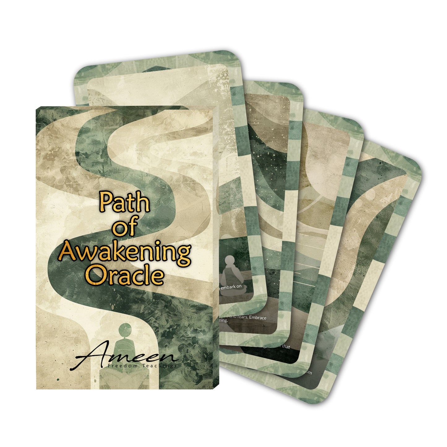 Path of Awakening - 22 Oracle Cards - Walk the Path of Spiritual Enlightenment - Spiritual Journey Deck