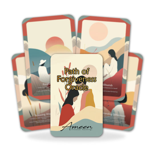 Path of Forgiveness - 22 Oracle Cards - Heal and Release the Past - Healing and Compassion Deck