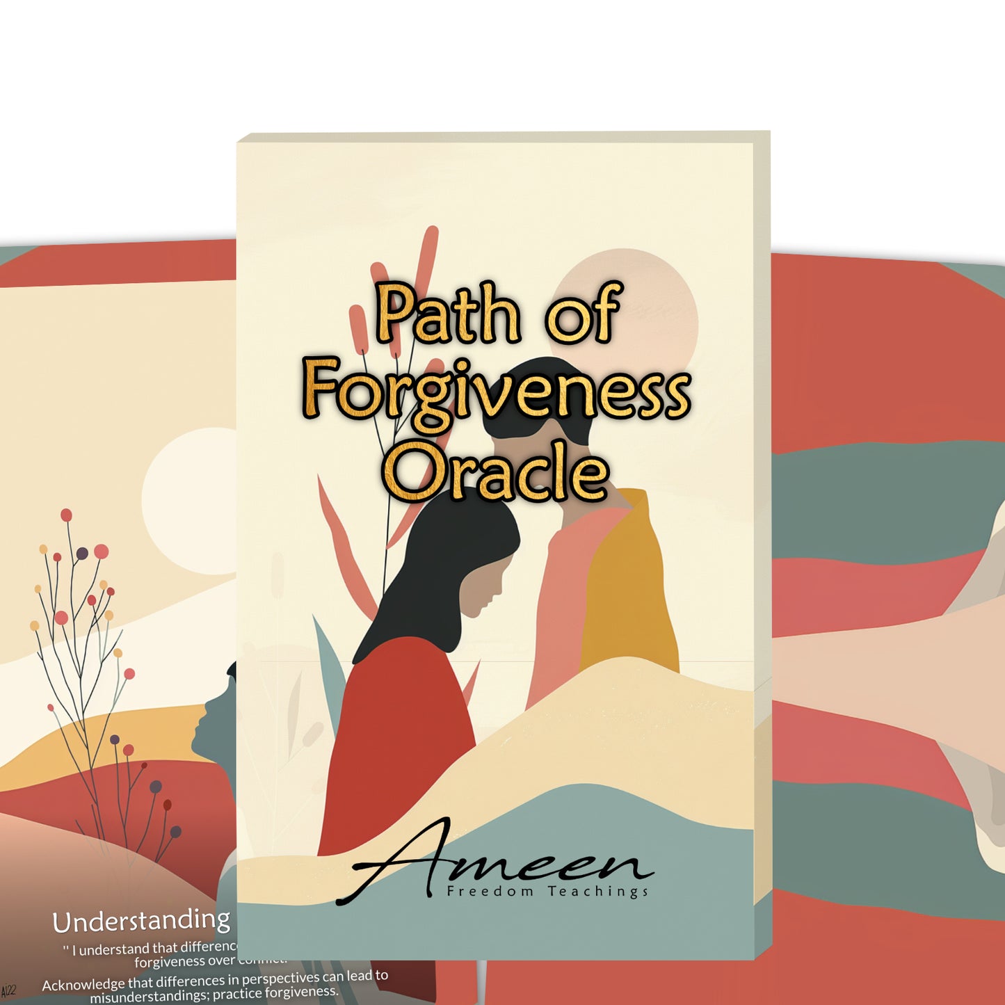 Path of Forgiveness - 22 Oracle Cards - Heal and Release the Past - Healing and Compassion Deck