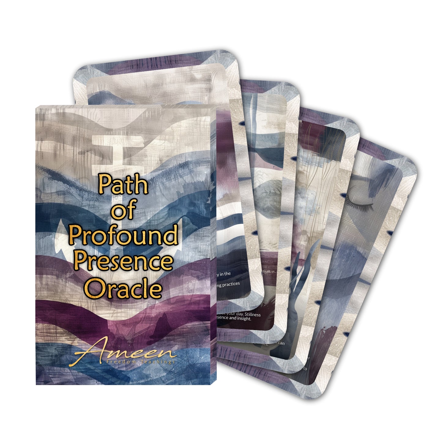 Path of Profound Presence - 22 Oracle Cards - Awaken to the Power of Now - Mindfulness and Awareness Deck