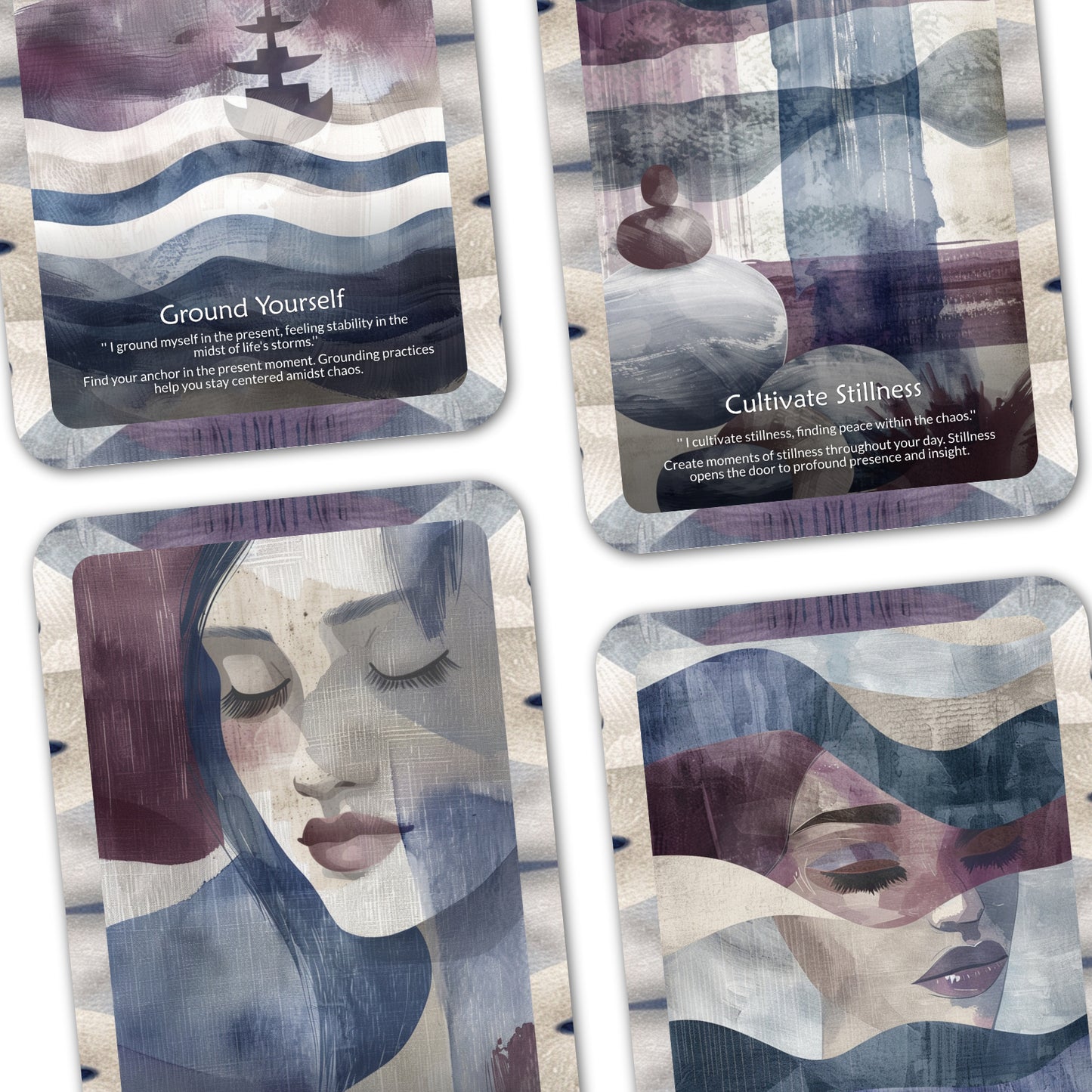 Path of Profound Presence - 22 Oracle Cards - Awaken to the Power of Now - Mindfulness and Awareness Deck