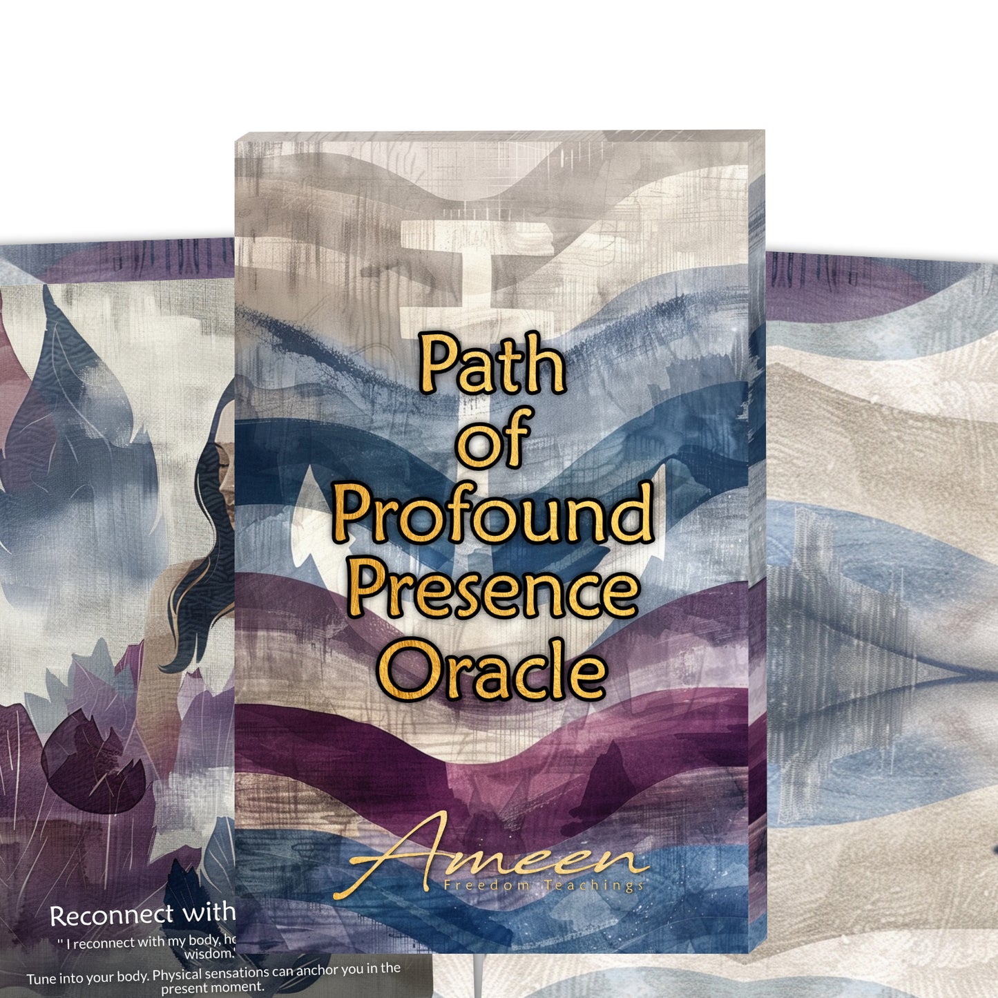 Path of Profound Presence - 22 Oracle Cards - Awaken to the Power of Now - Mindfulness and Awareness Deck