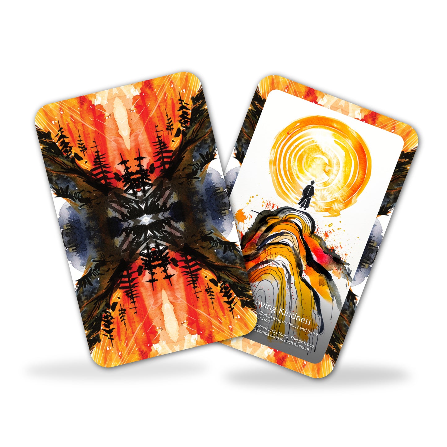 Awakened Presence - 22 Oracle Cards - Embrace the Now - Meditation and Mindfulness Tool