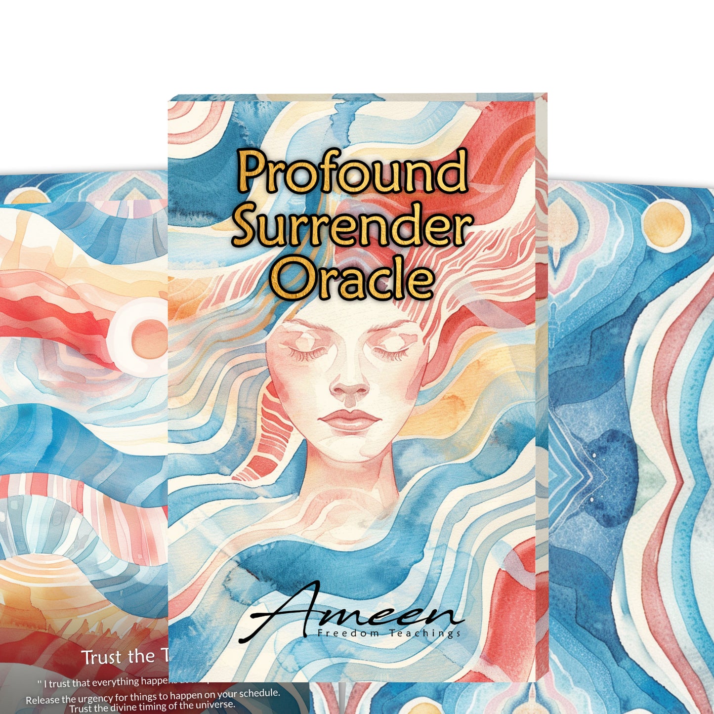 Profound Surrender - 22 Oracle Cards - Let Go and Trust the Process - Healing and Release Deck