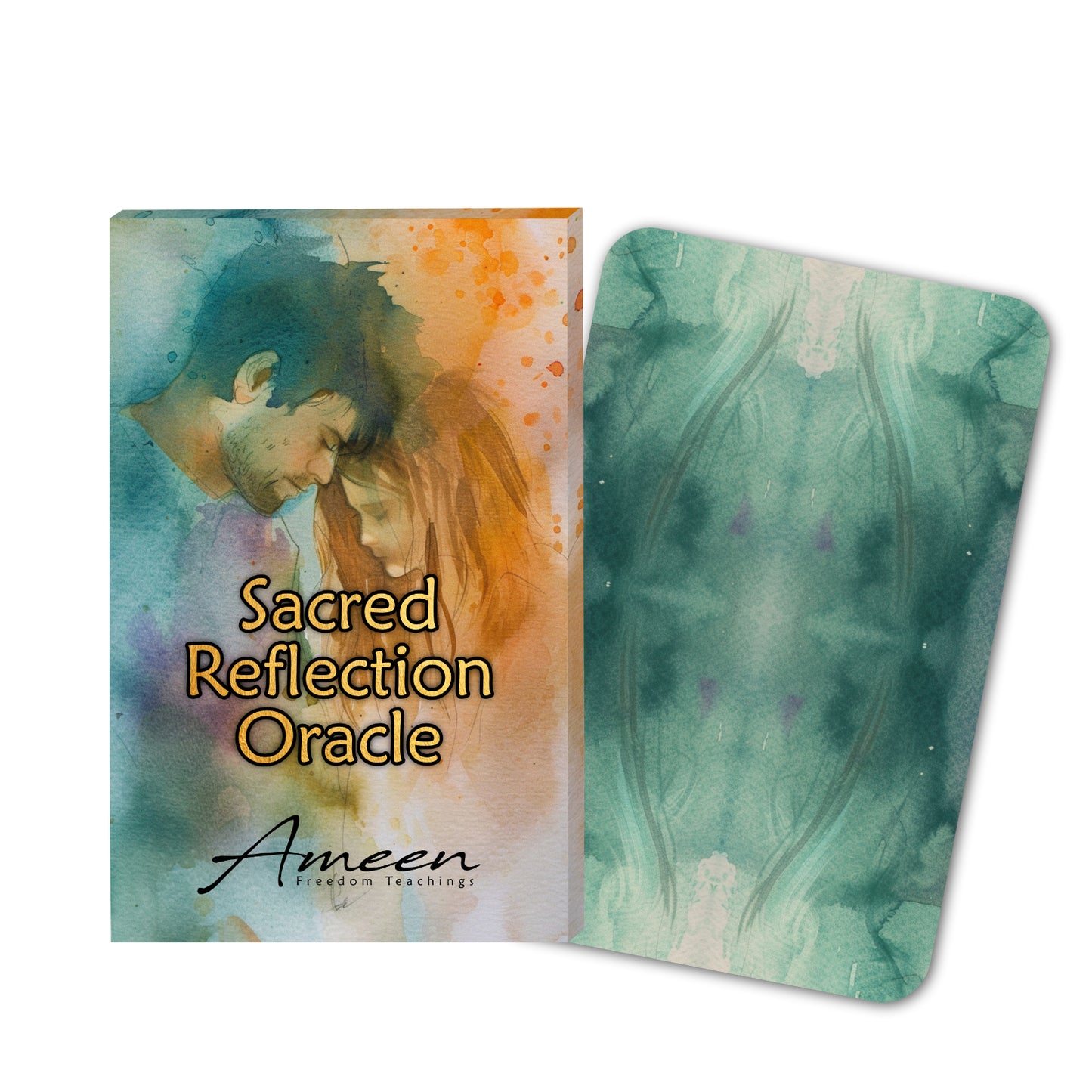 Sacred Reflection - 22 Oracle Cards - Mirror Your Inner Truth - Self-Discovery and Clarity Deck