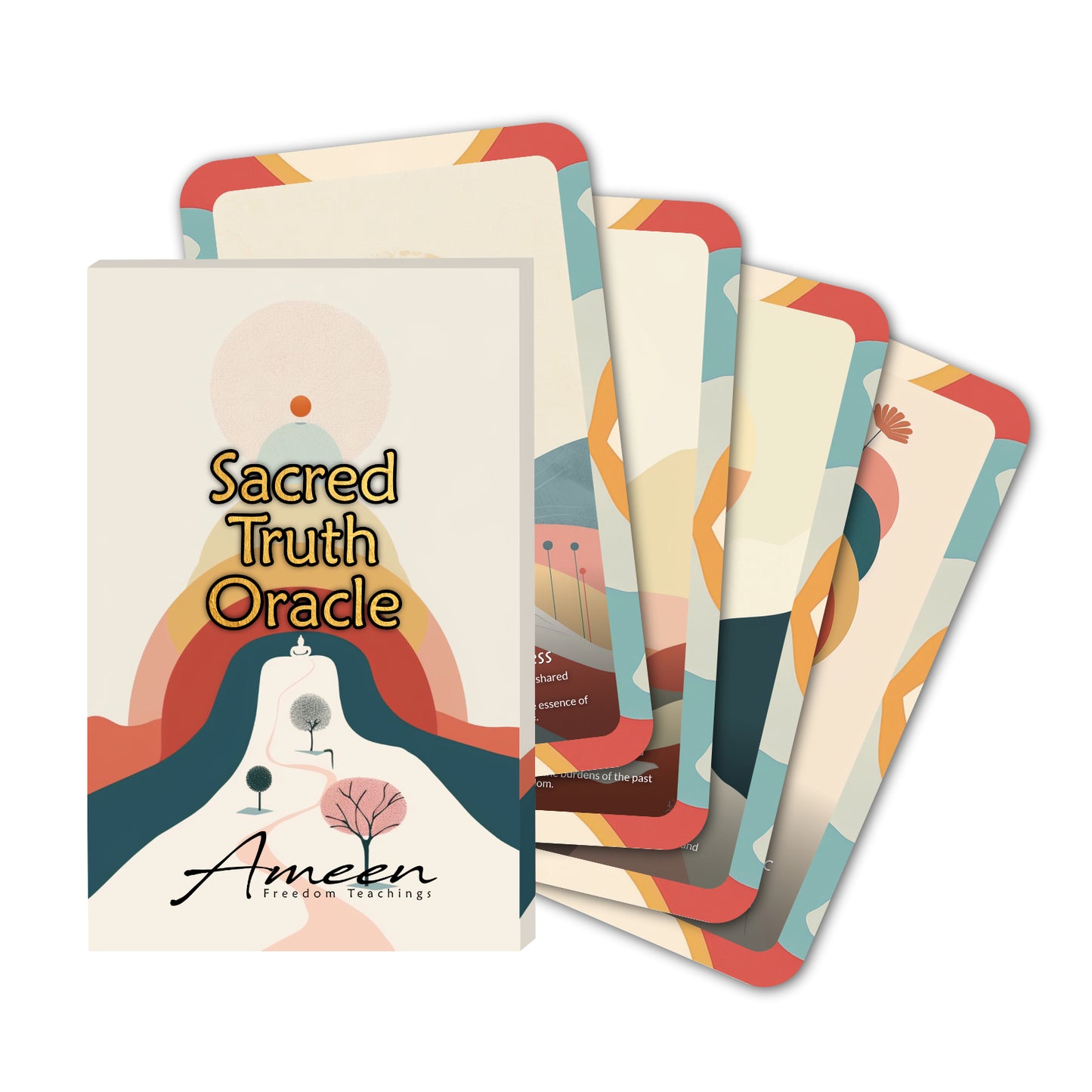 Sacred Truth - 22 Oracle Cards - Unlock Your Spiritual Wisdom - Truth and Insight Deck