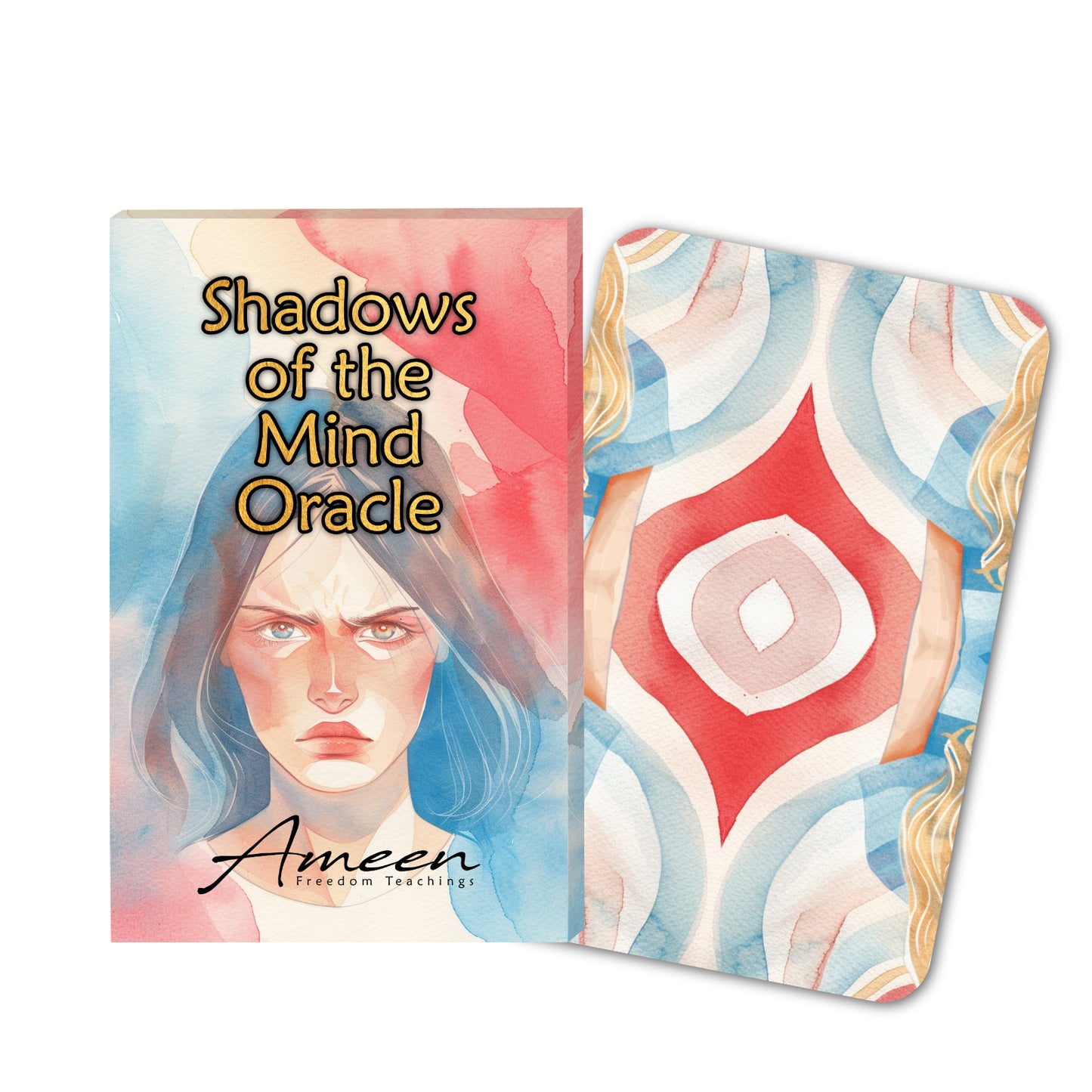 Shadows of the Mind - 22 Oracle Cards - Confront and Heal Inner Darkness - Healing and Awareness Deck