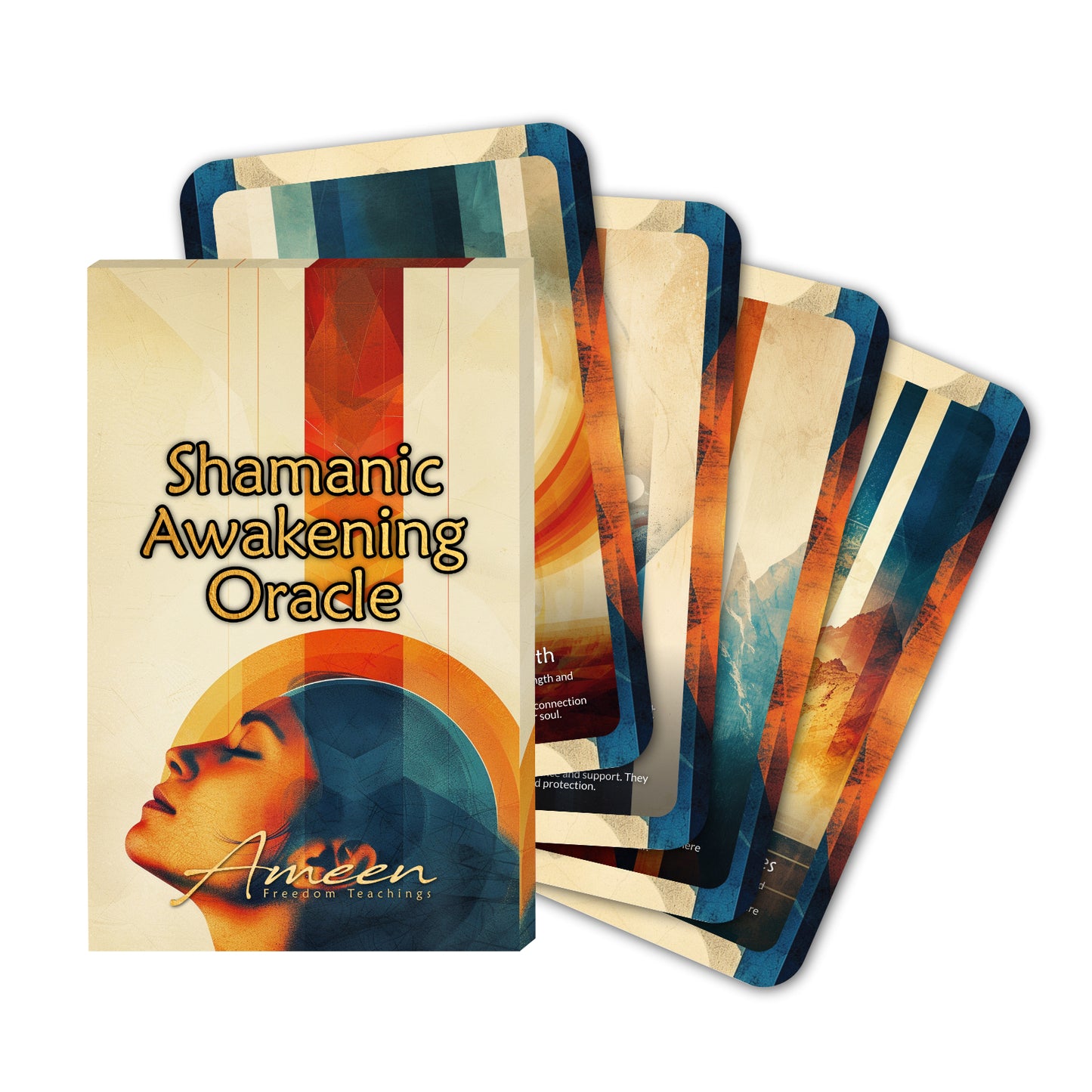 Shamanic Awakening - 22 Oracle Cards - Reconnect with Ancient Wisdom - Spiritual Journey Deck