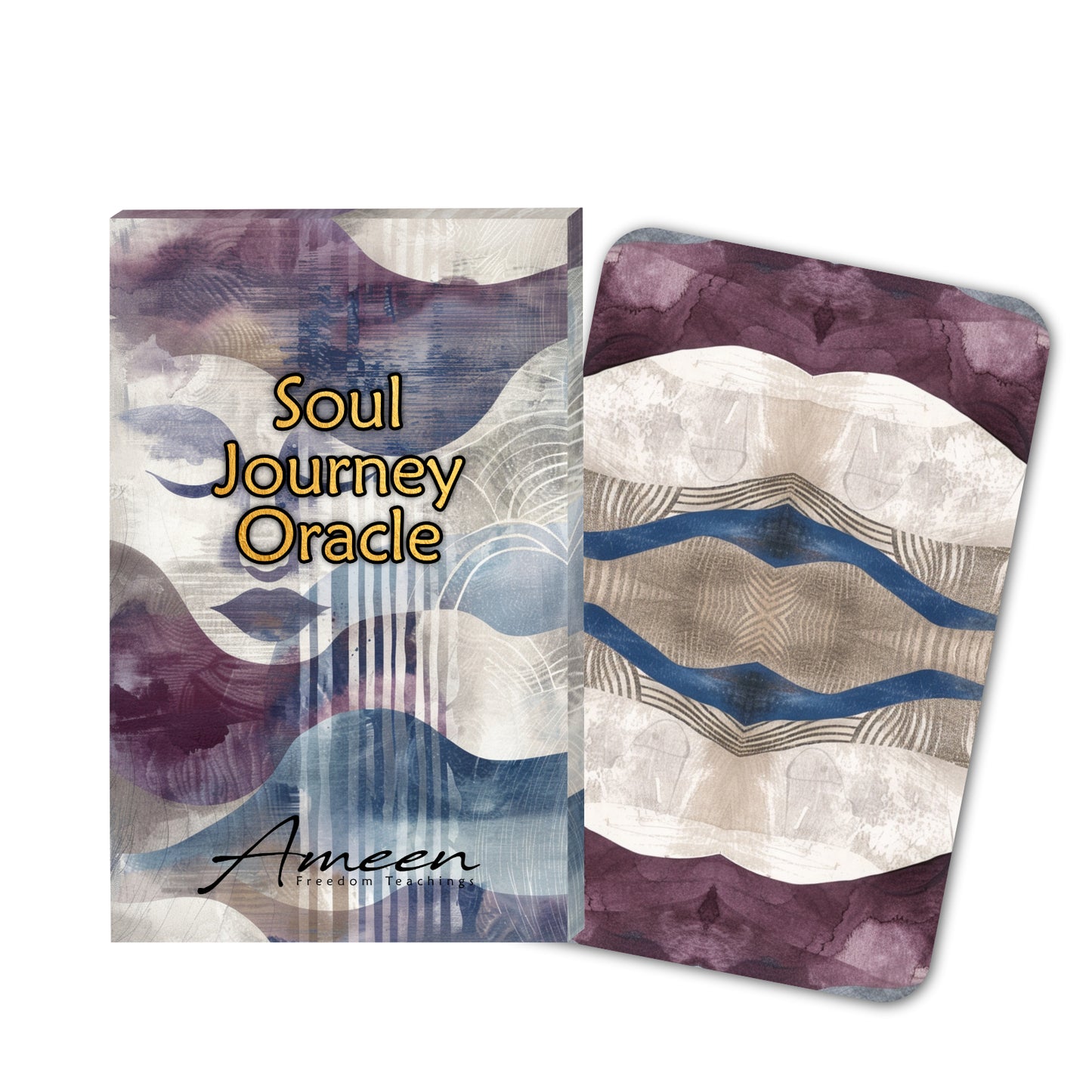 Soul Journey - 22 Oracle Cards - Navigate Your Path of Spiritual Growth - Guidance and Transformation Deck