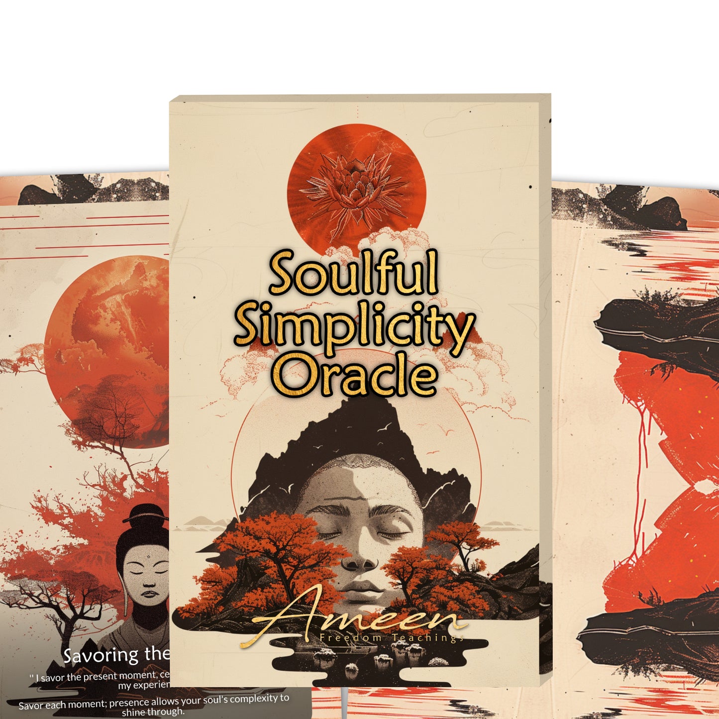 Soulful Simplicity - 22 Oracle Cards - Find Clarity in Life’s Simple Truths - Peace and Alignment Deck