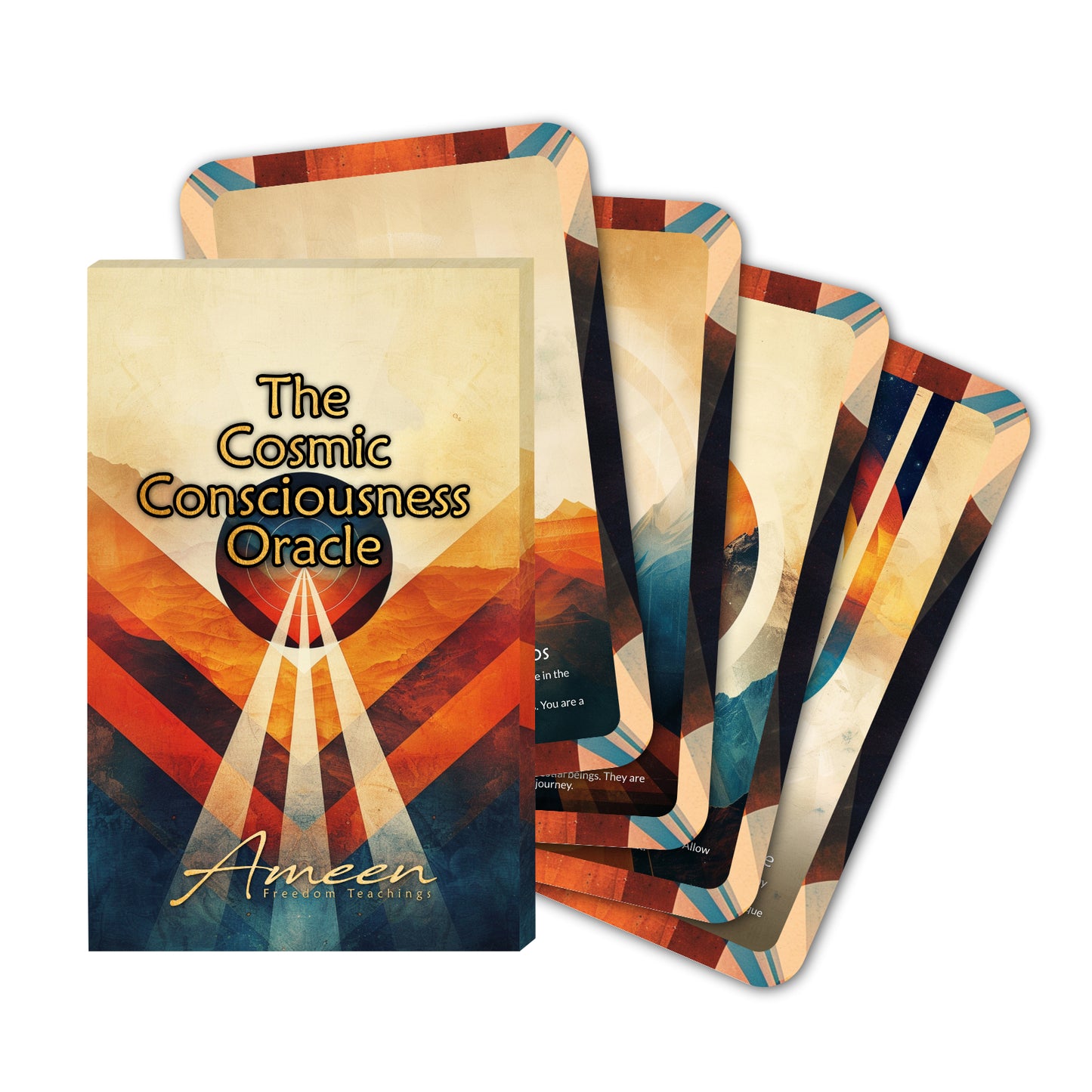 The Cosmic Consciousness - 22 Oracle Cards - Connect with Universal Awareness - Spiritual Expansion Deck