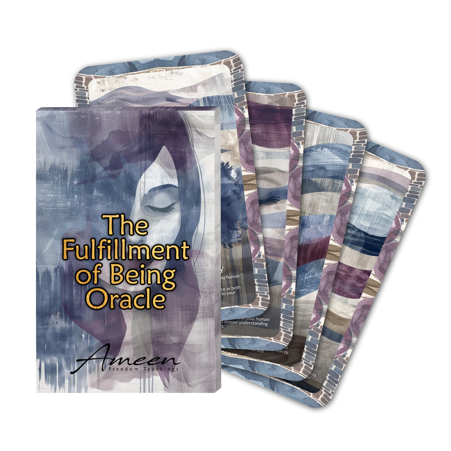 The Fulfillment of Being - 22 Oracle Cards - Live Fully and Authentically - Self-Realization and Empowerment Deck