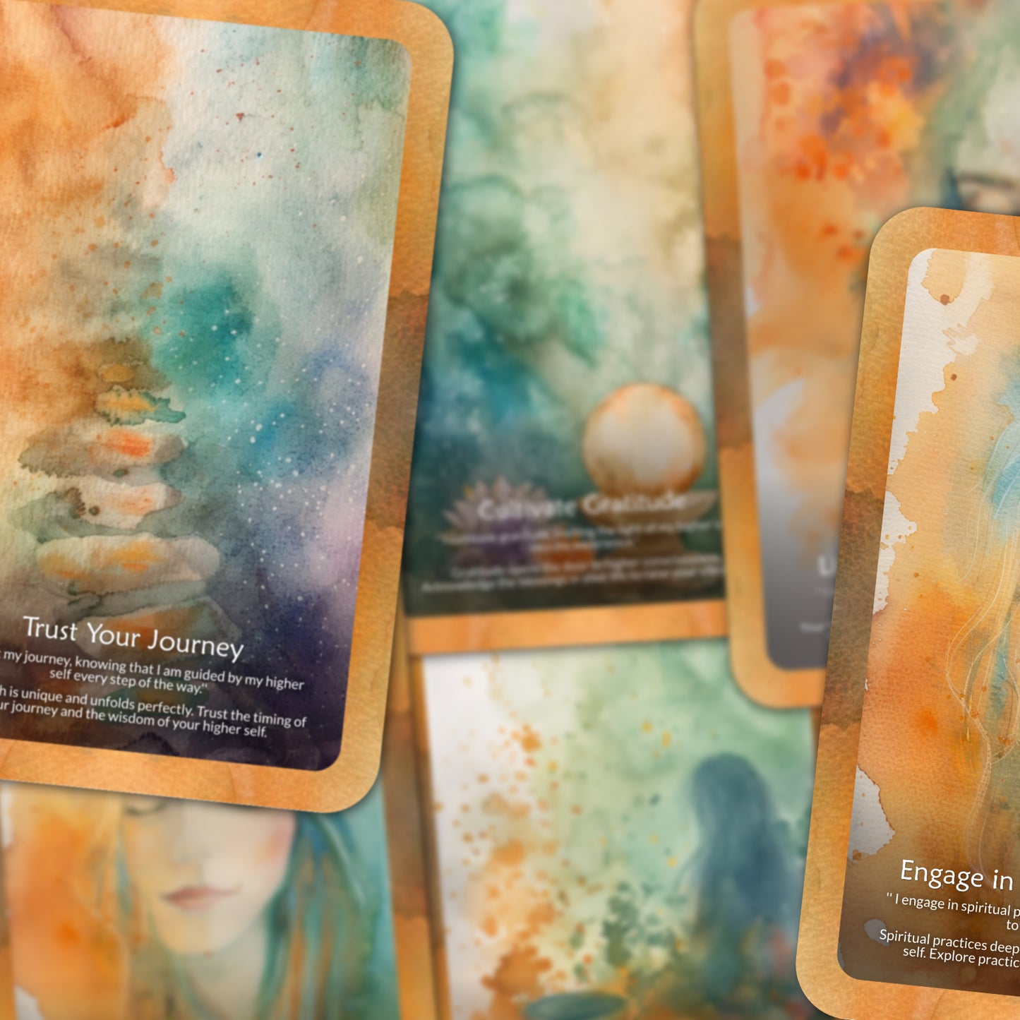 The Higher Self - 22 Oracle Cards - Connect with Your Divine Essence - Spiritual Awakening Deck