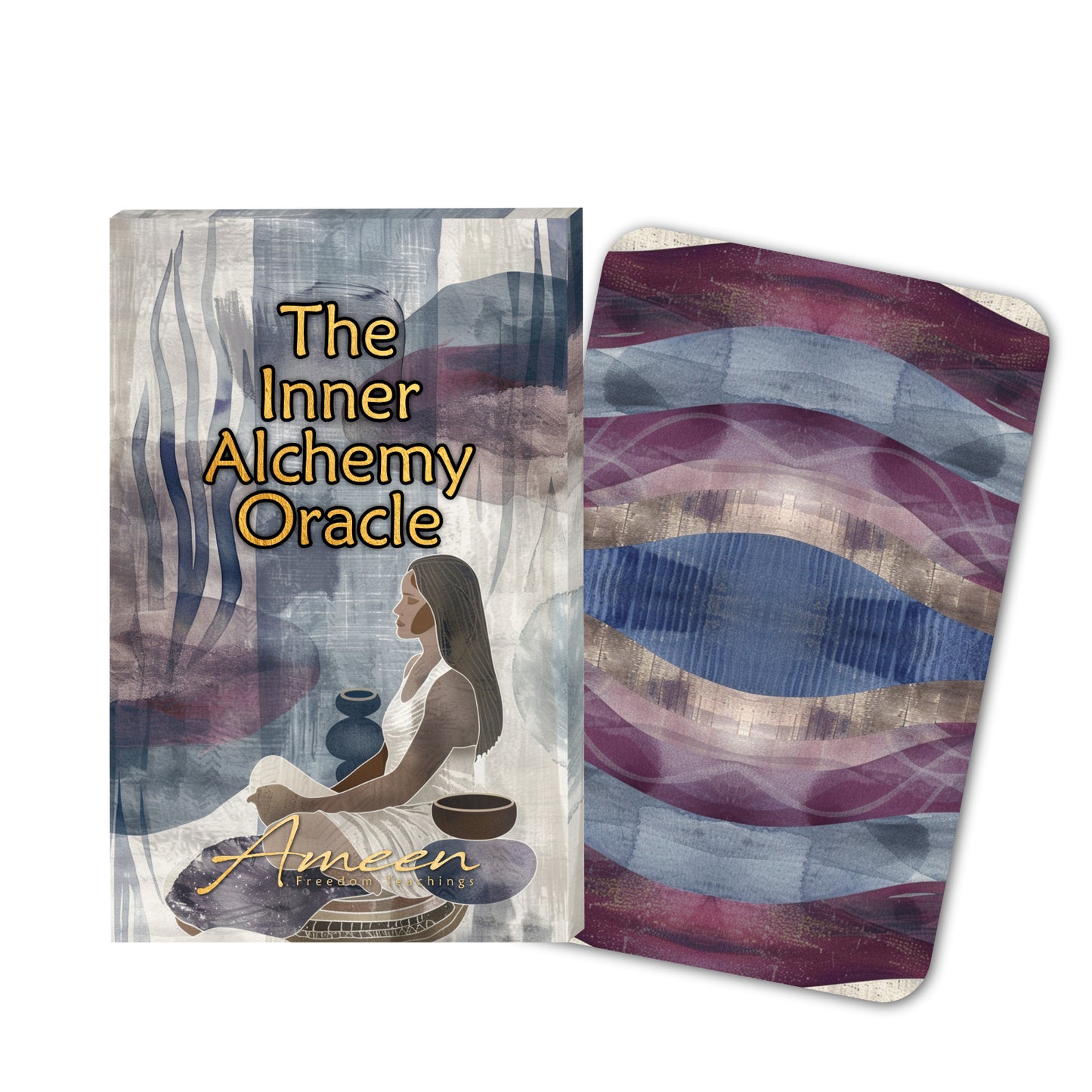 The Inner Alchemy - 22 Oracle Cards - Transform Your Inner World - Self-Transformation and Healing Deck