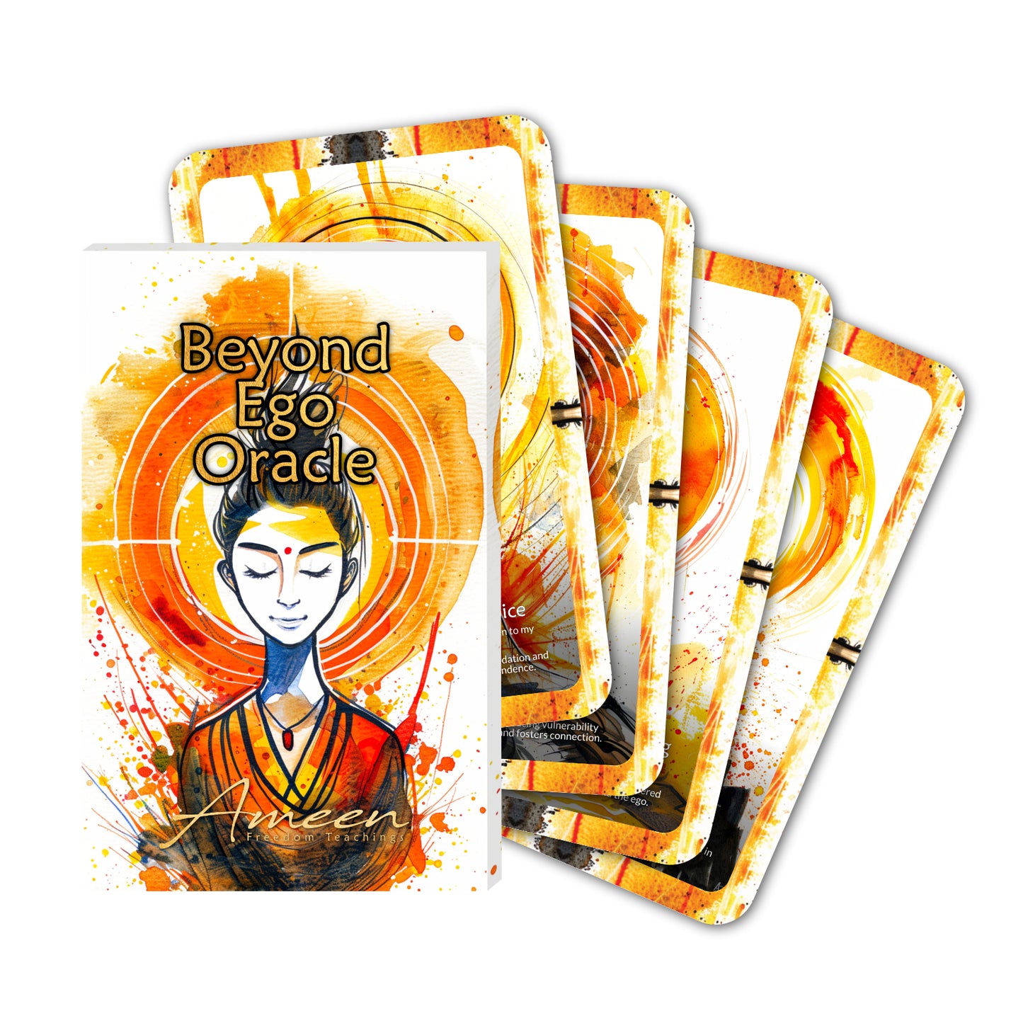 Beyond Ego - 22 Oracle Cards - Transcend Limiting Beliefs - Transformational Guidance