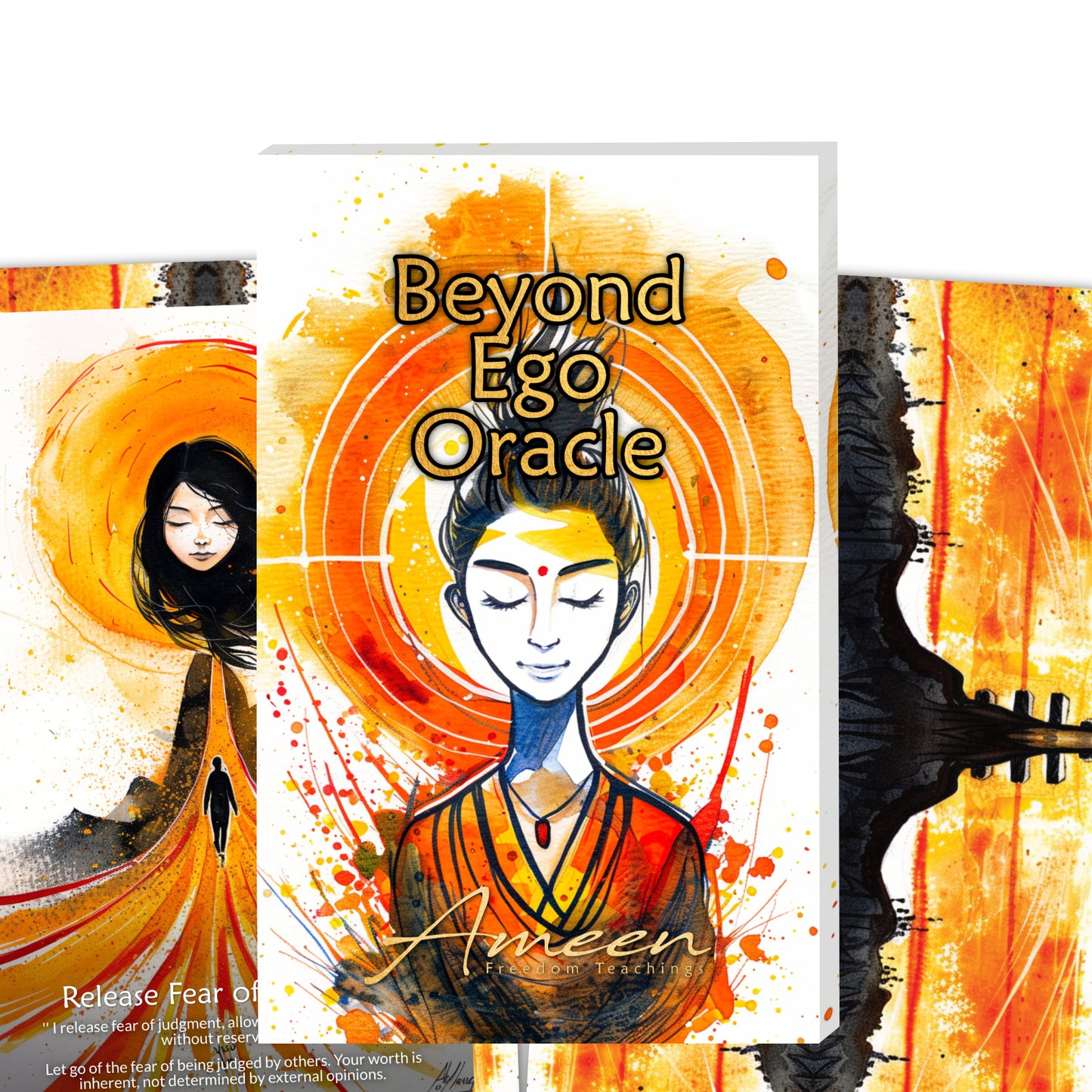 Beyond Ego - 22 Oracle Cards - Transcend Limiting Beliefs - Transformational Guidance