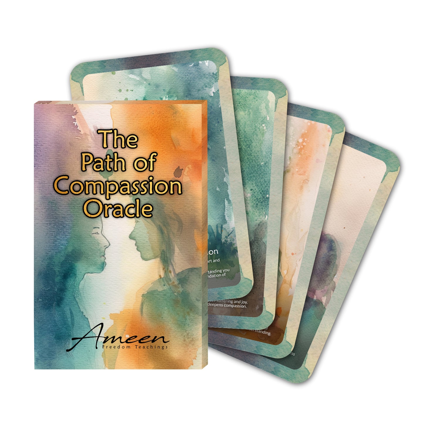 The Path of Compassion - 22 Oracle Cards - Awaken Your Heart’s Loving Energy - Love and Healing Deck