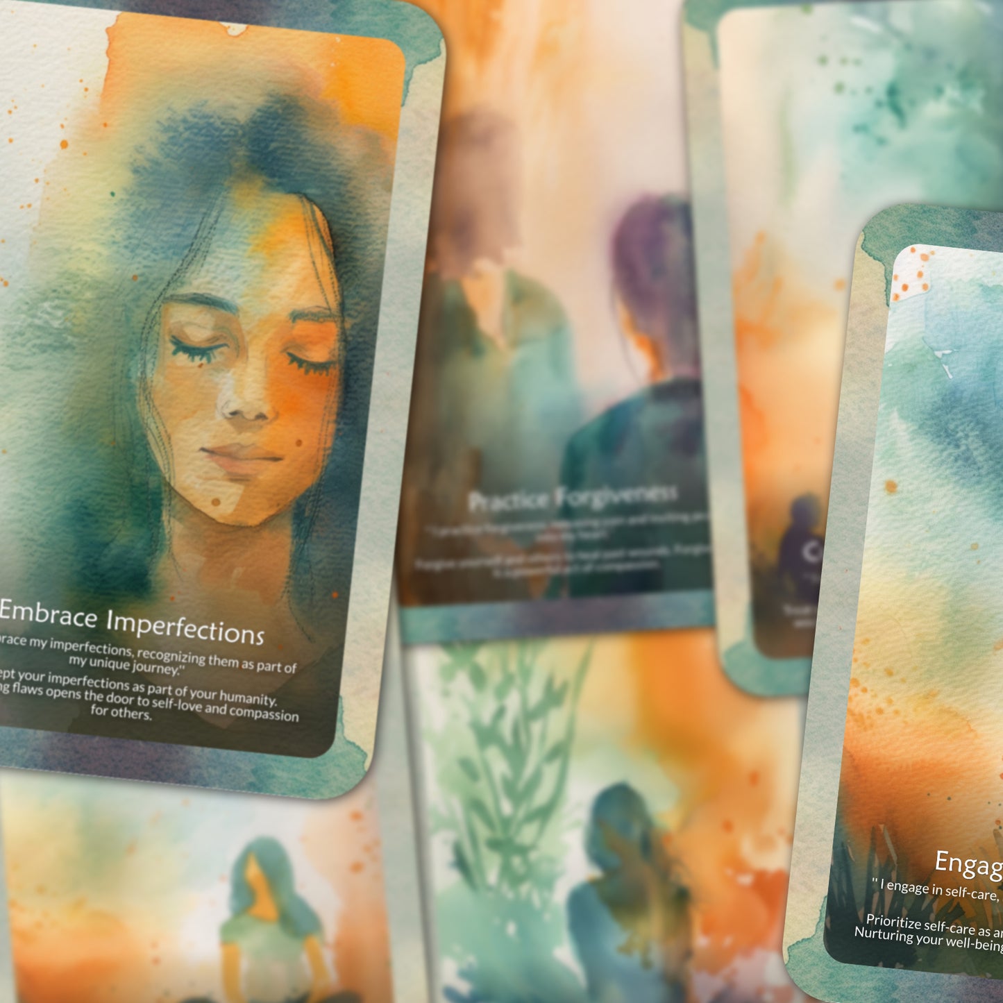 The Path of Compassion - 22 Oracle Cards - Awaken Your Heart’s Loving Energy - Love and Healing Deck