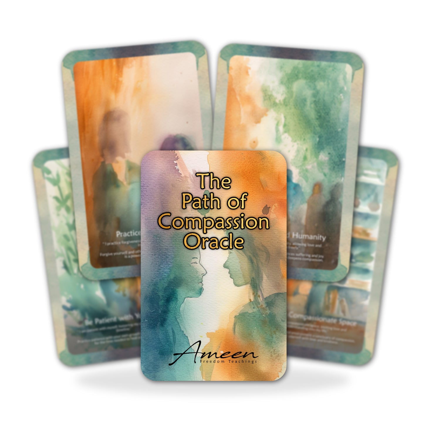 The Path of Compassion - 22 Oracle Cards - Awaken Your Heart’s Loving Energy - Love and Healing Deck